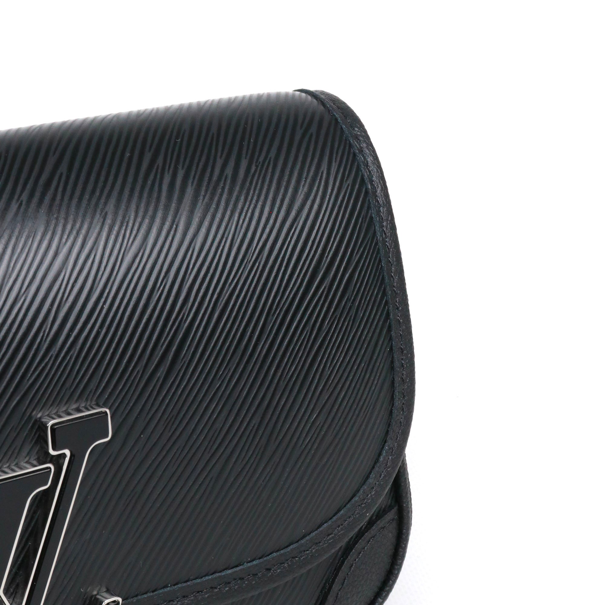 LOUIS VUITTON - Sac à bandoulière Buci Louis Vuitton en cuir épi noir