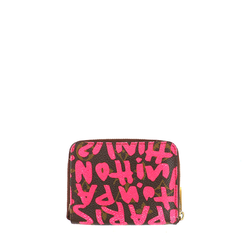 LOUIS VUITTON - Portefeuille Zippy LV x Stephen Sprouse édition limitée
