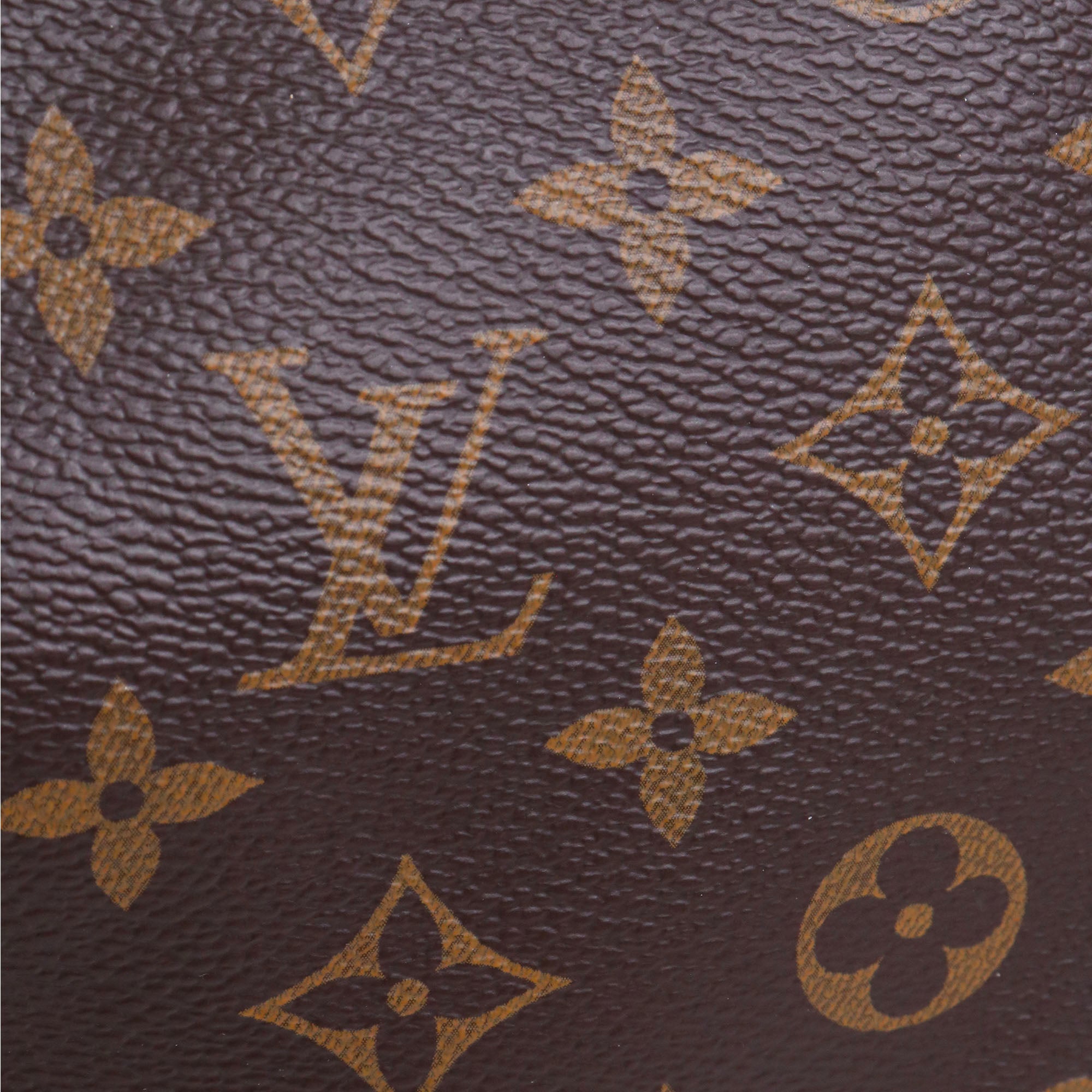 LOUIS VUITTON - Sac cabas Sully Louis Vuitton en toile enduite monogrammée marron