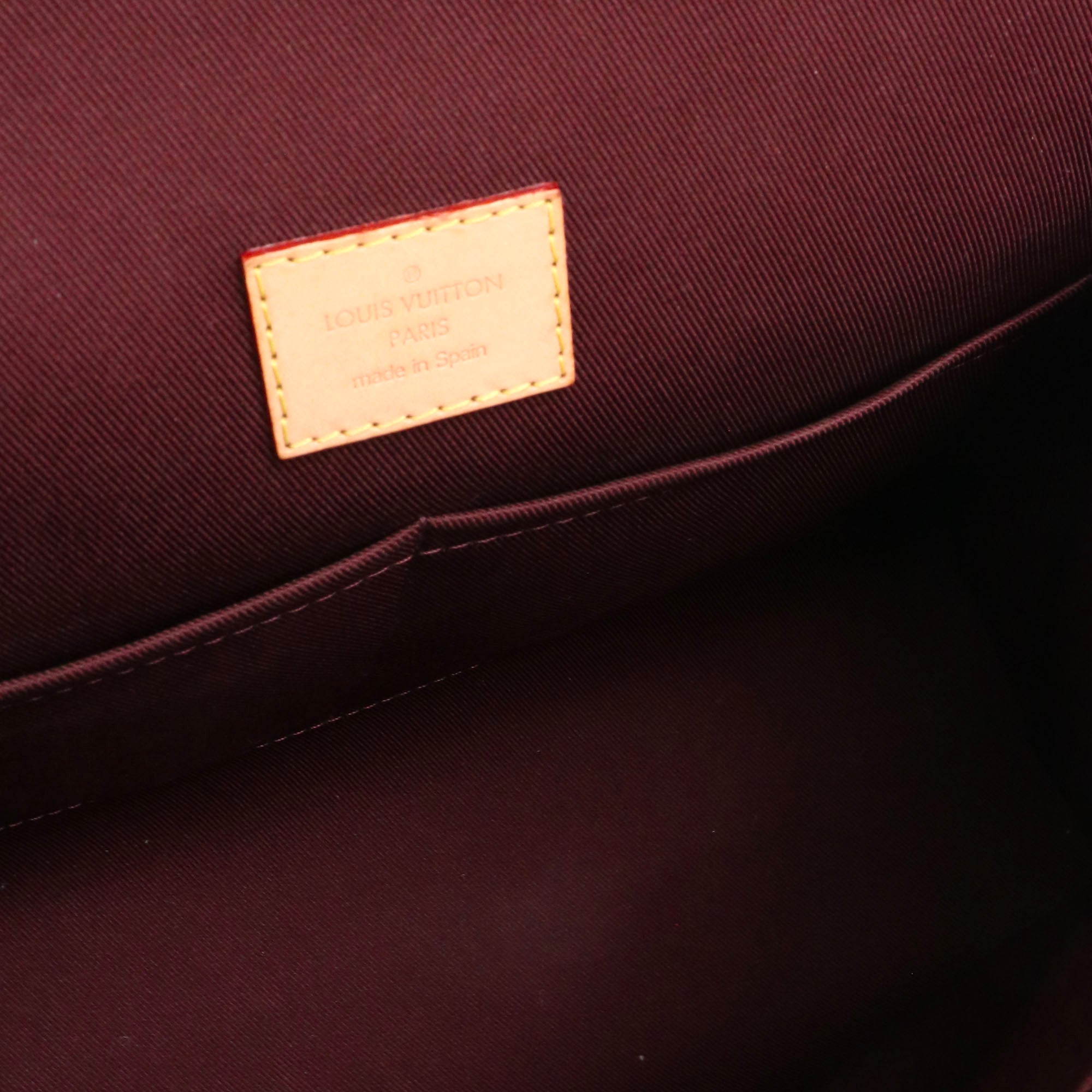 LOUIS VUITTON - Sac à main Cluny Moyen Louis Vuitton en toile monogrammée marron