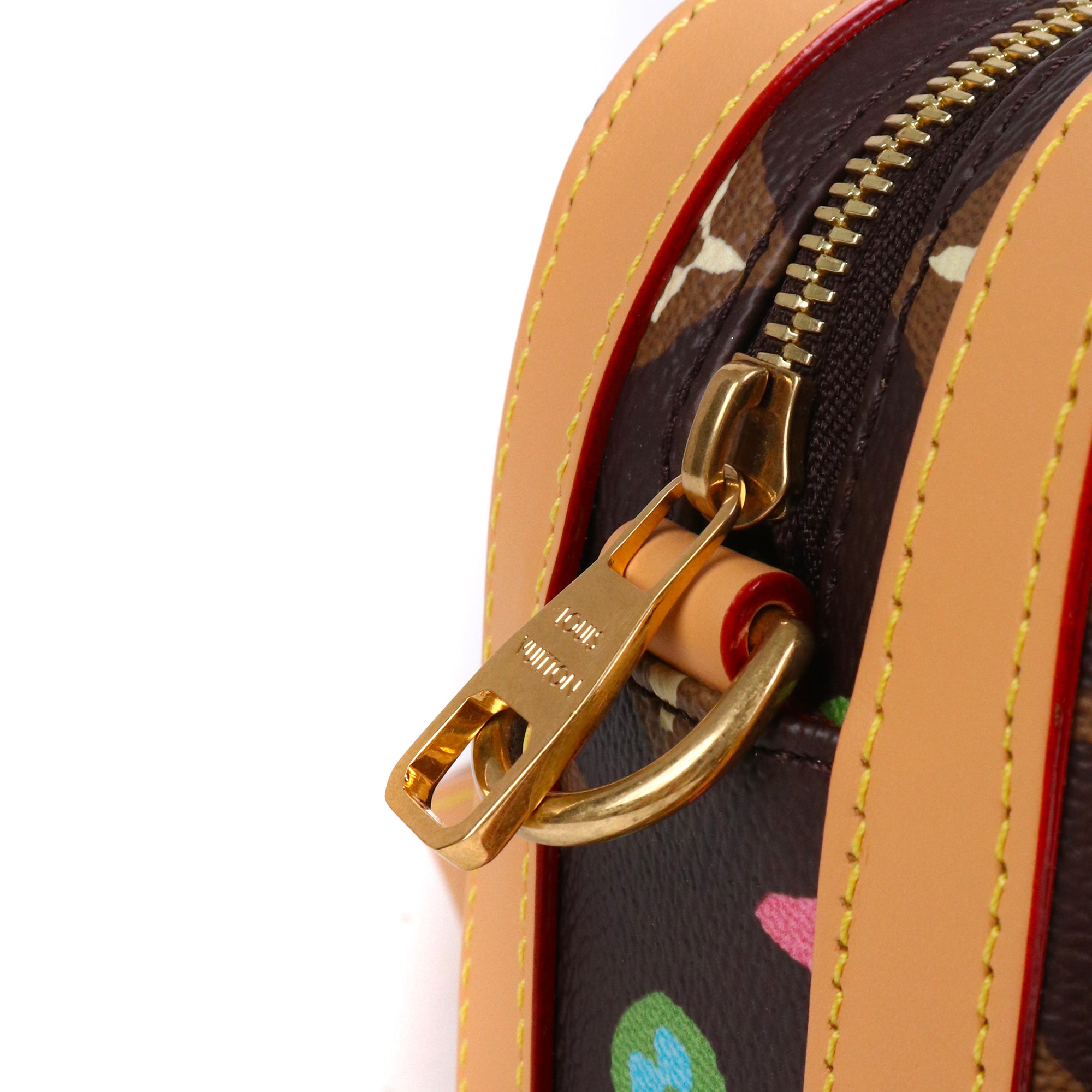 LOUIS VUITTON - Sac à bandoulière Envelope Messenger Louis Vuitton en toile monogrammée marron