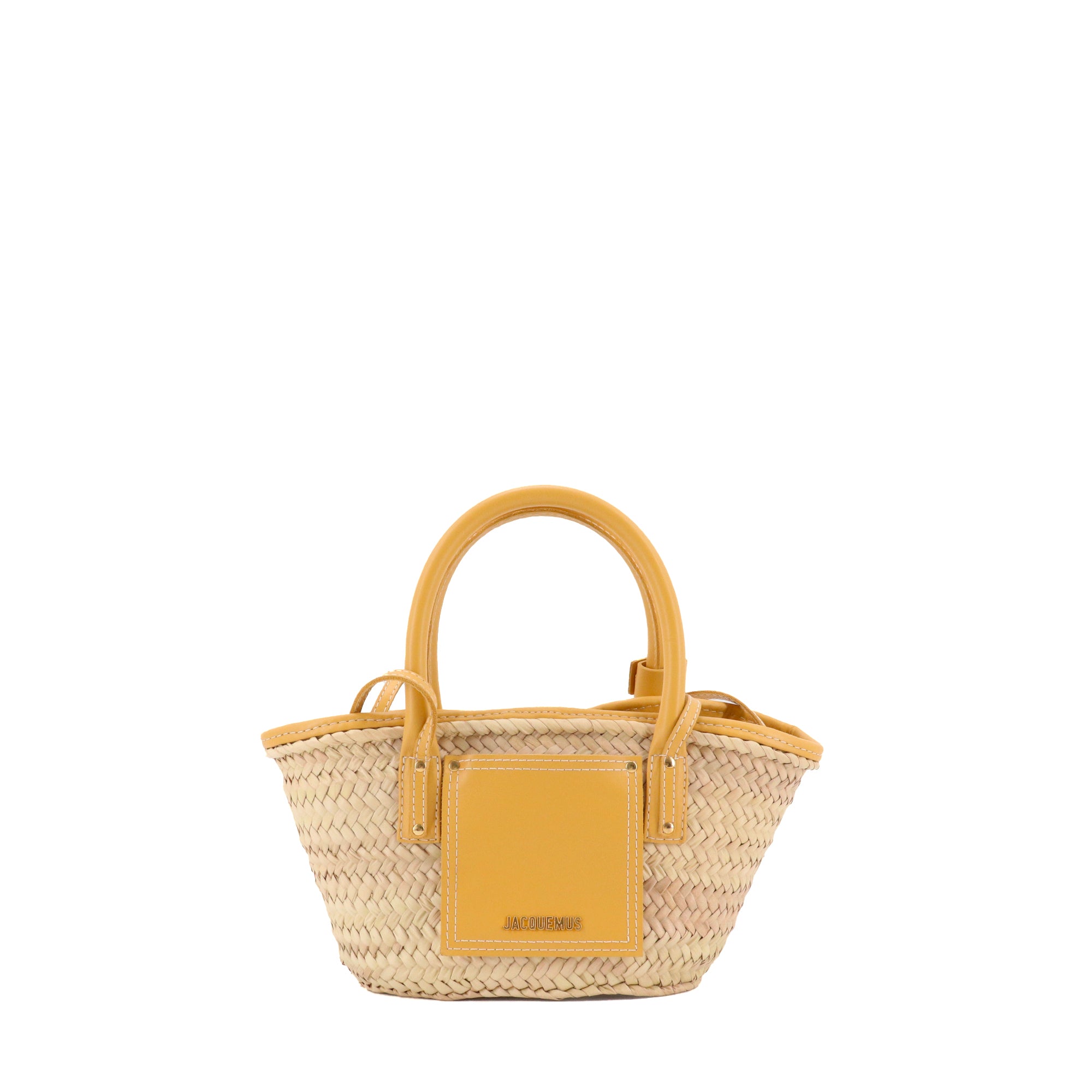 JACQUEMUS - Sac à bandoulière Le Petit Panier Soli Jacquemus en raphia