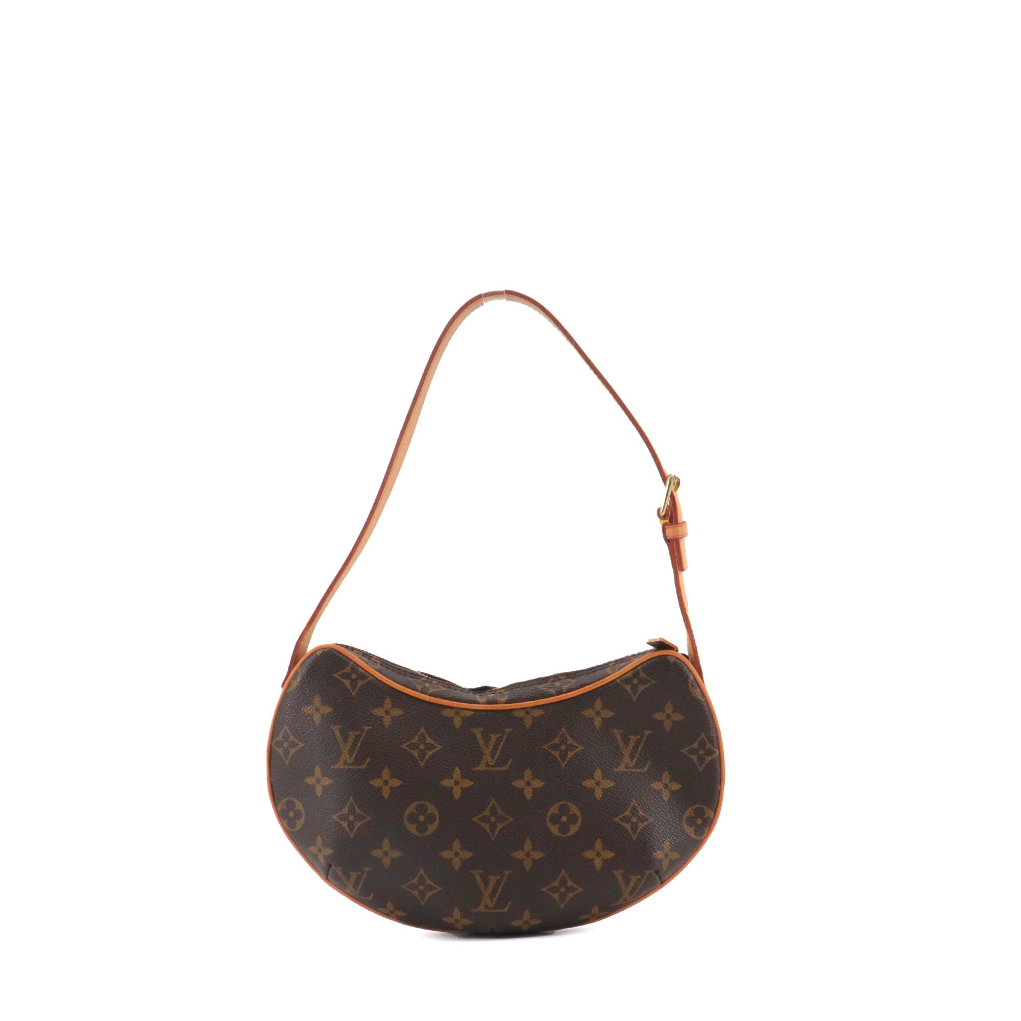 LOUIS VUITTON - NéoNoé shoulder bag in monogram canvas and poppy red leather