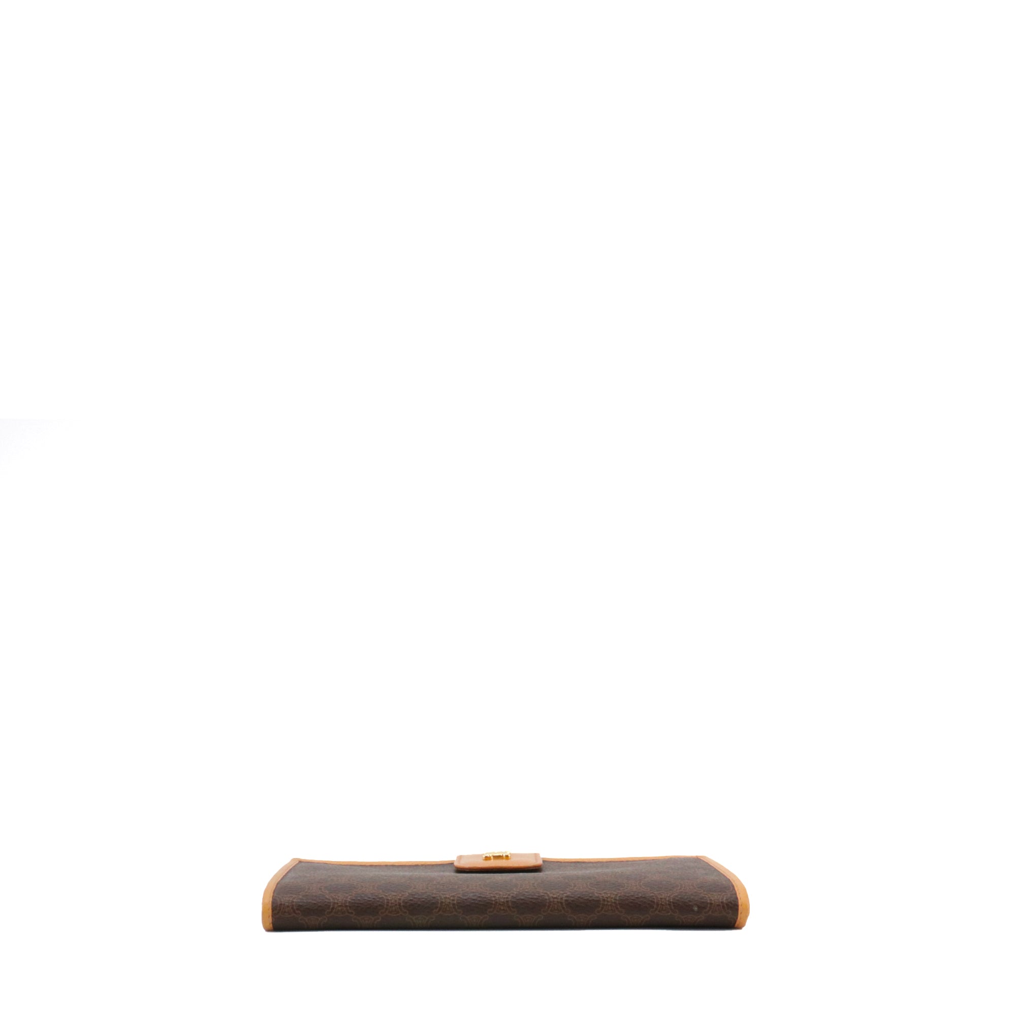 CELINE - Celine Triomphe wallet in vintage monogrammed canvas