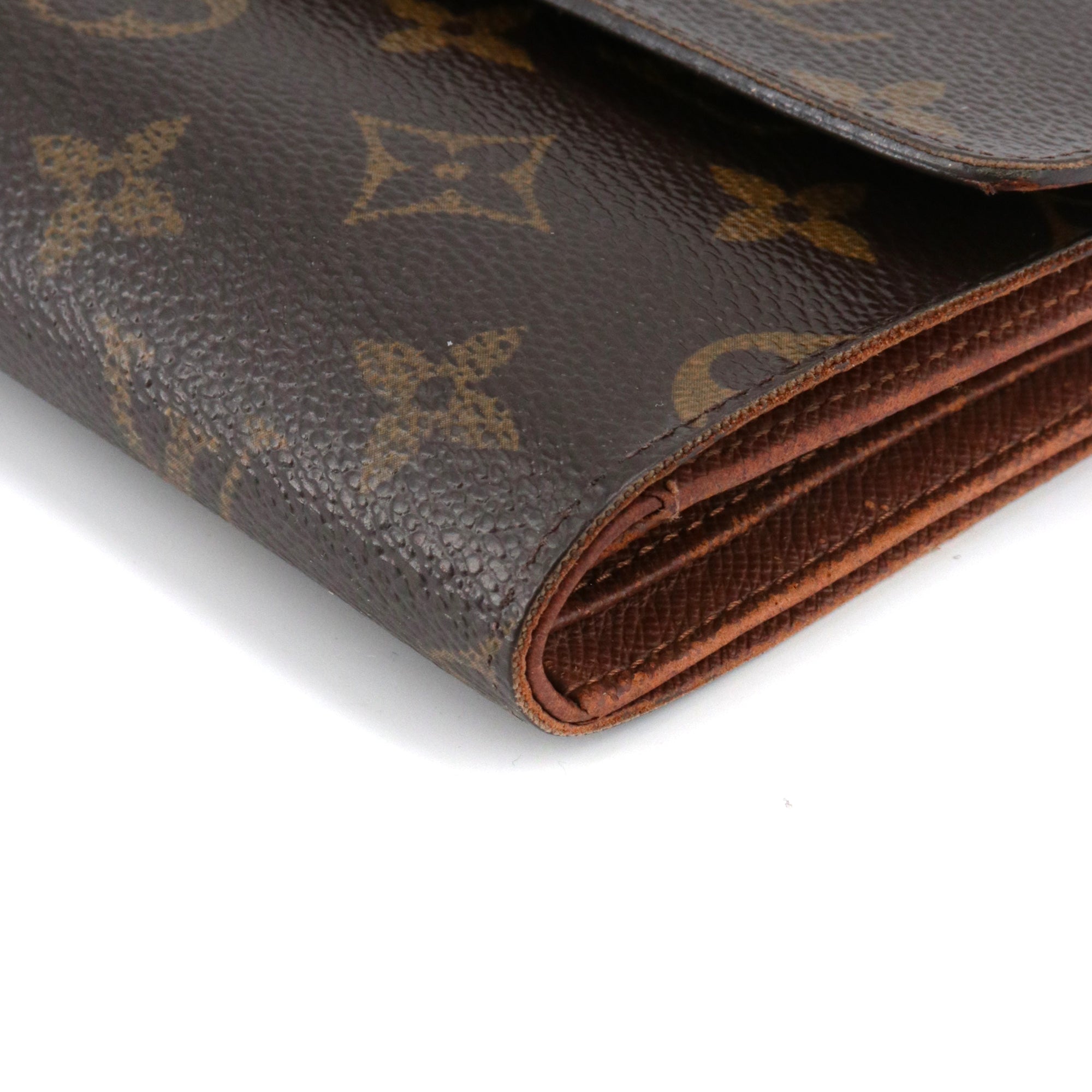 LOUIS VUITTON - Portefeuille Trésor Louis Vuitton en toile monogrammée