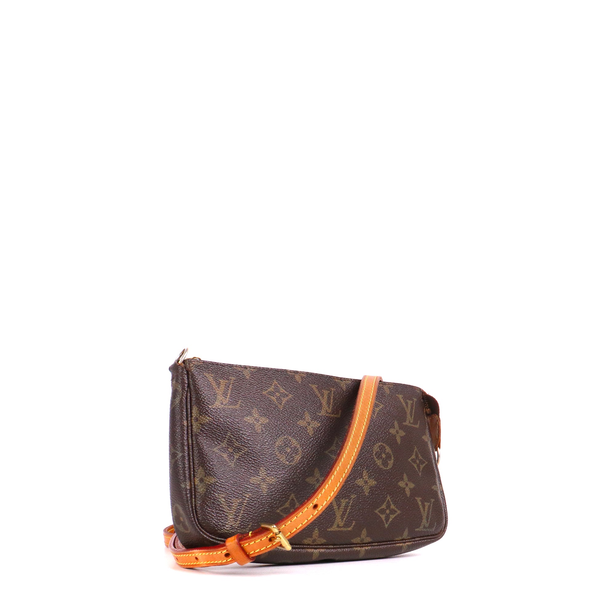 LOUIS VUITTON - Pochette Accessoires Louis Vuitton en toile monogrammée marron