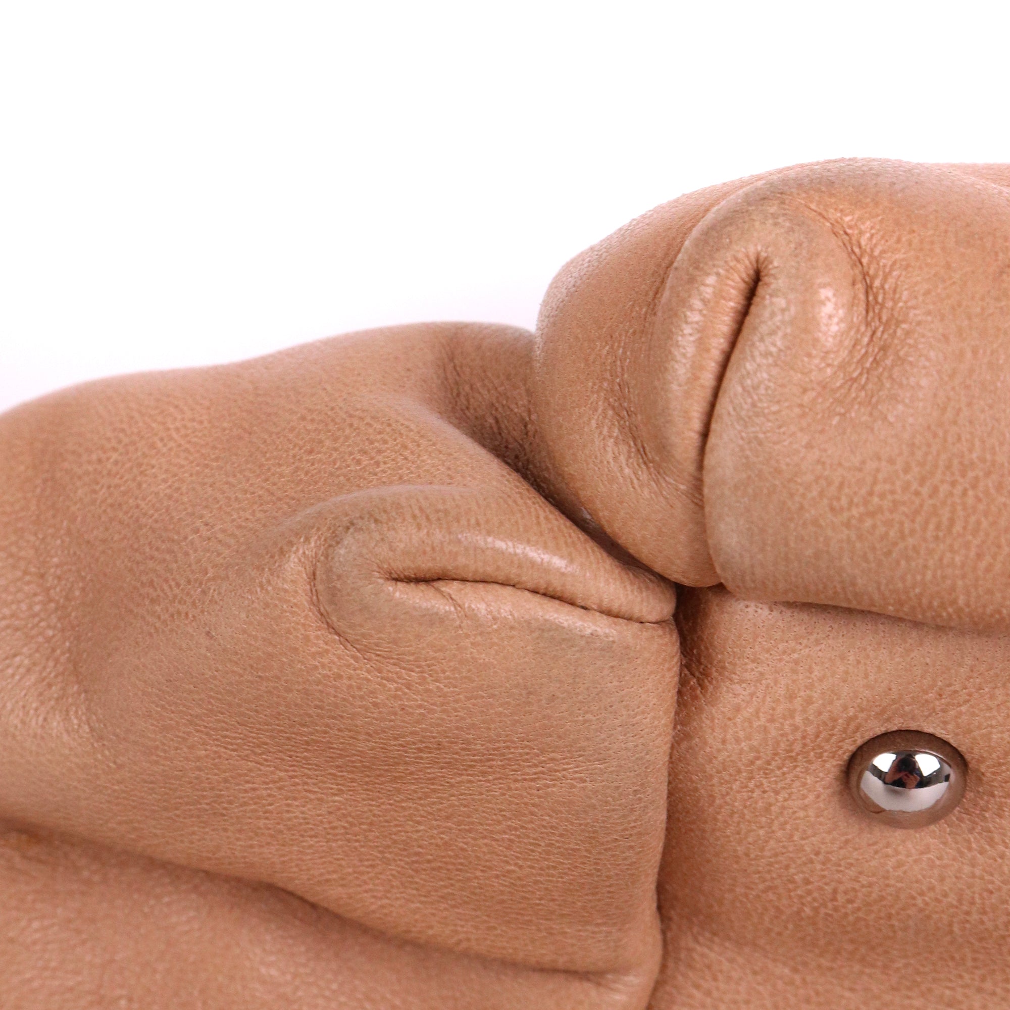 CHANEL - Sac à épaule Grand Shopping Chanel en cuir marron