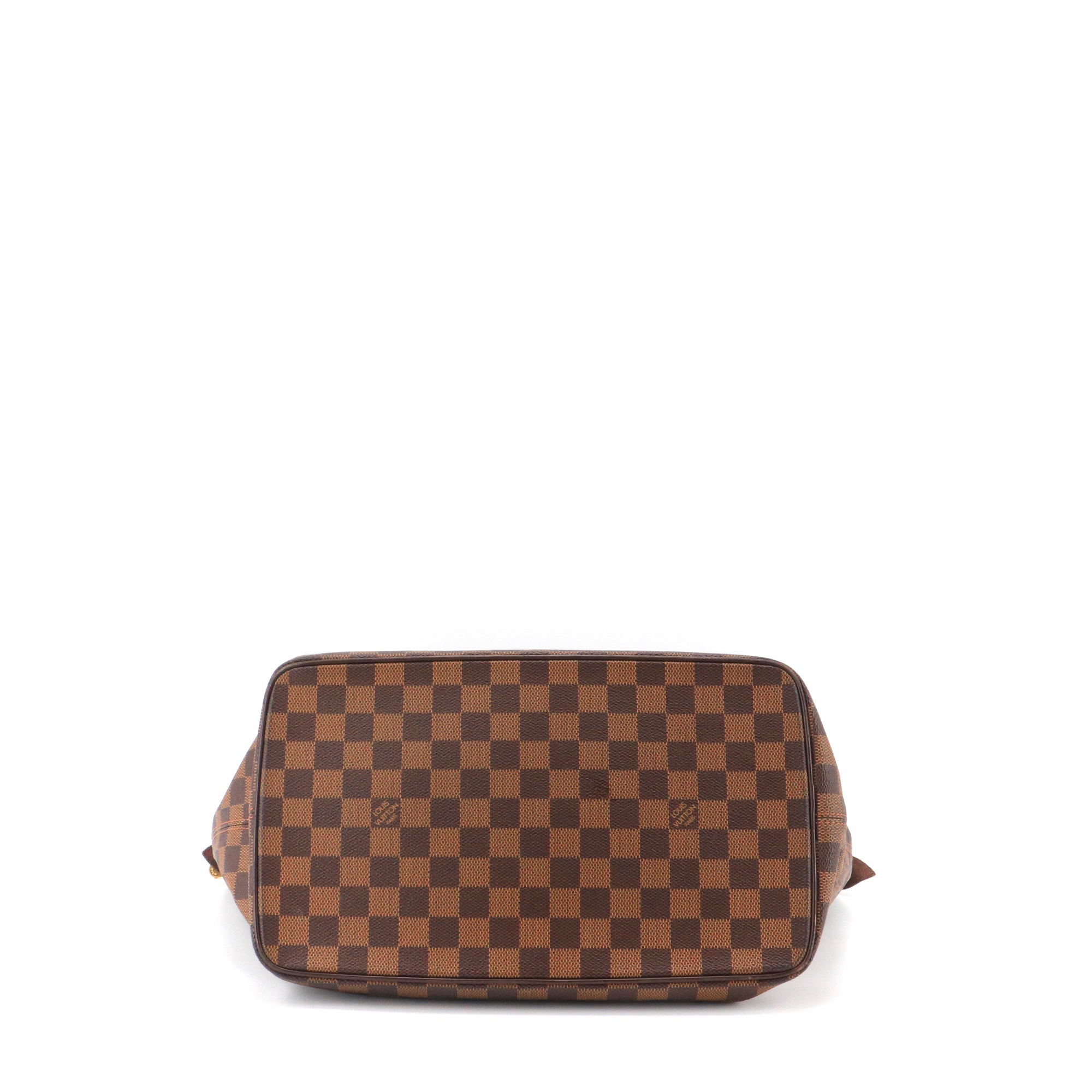 LOUIS VUITTON - Sac à main Saleya Louis Vuitton en toile damier ébène