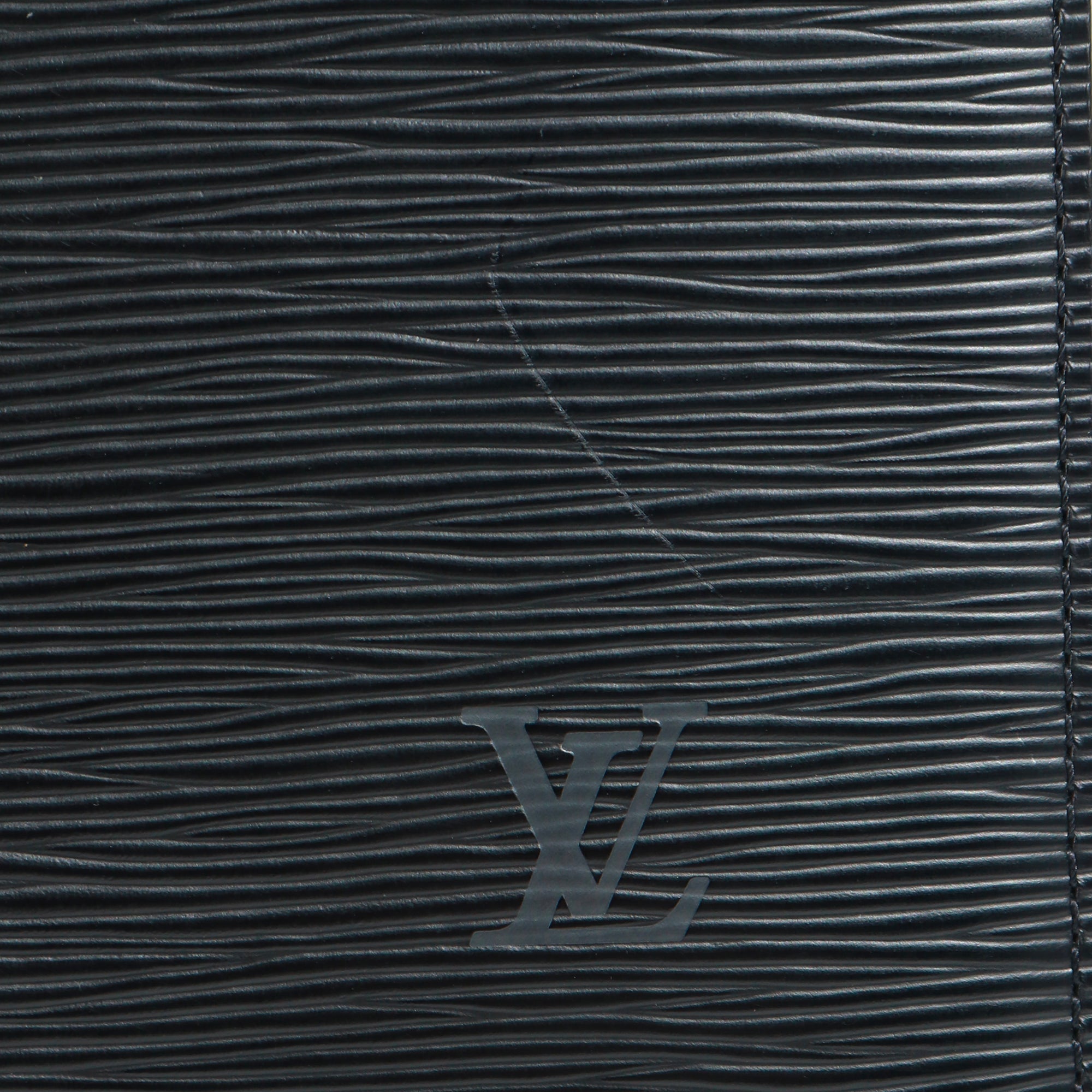LOUIS VUITTON - Sac cabas plat GM en cuir épi noir