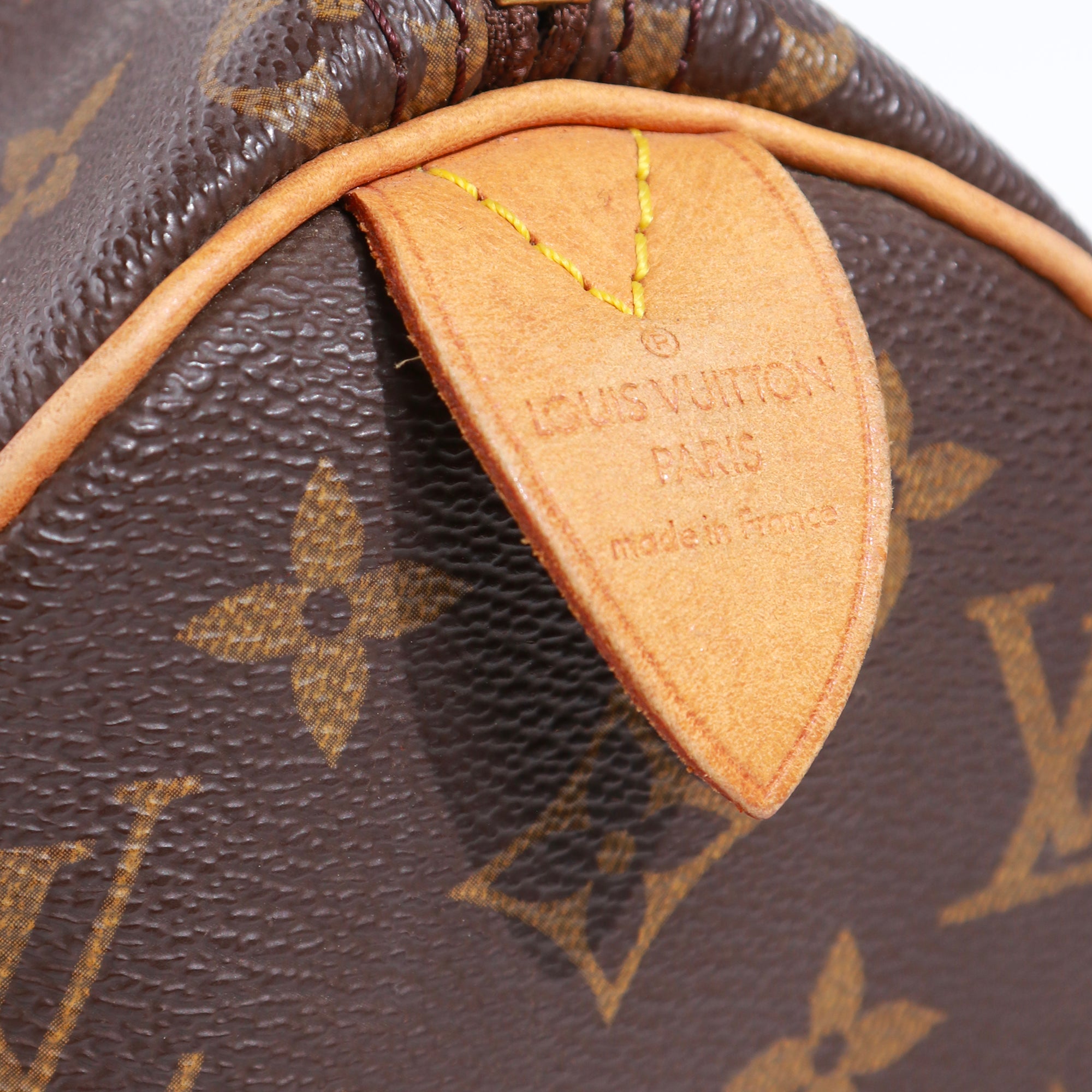 LOUIS VUITTON - Sac à main Speedy 25 en toile monogramme