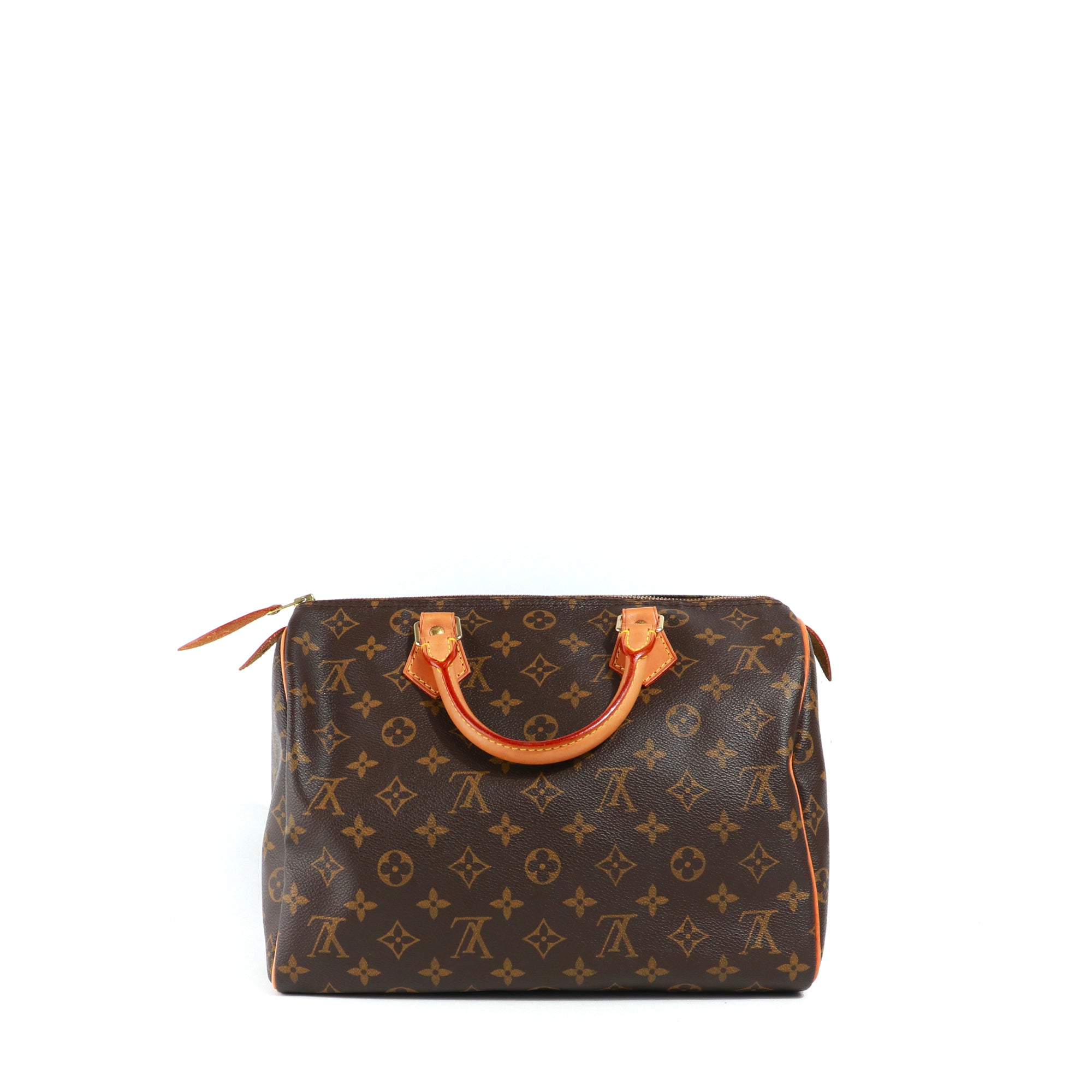 LOUIS VUITTON - Sac à main Speedy 30 en toile monogramme