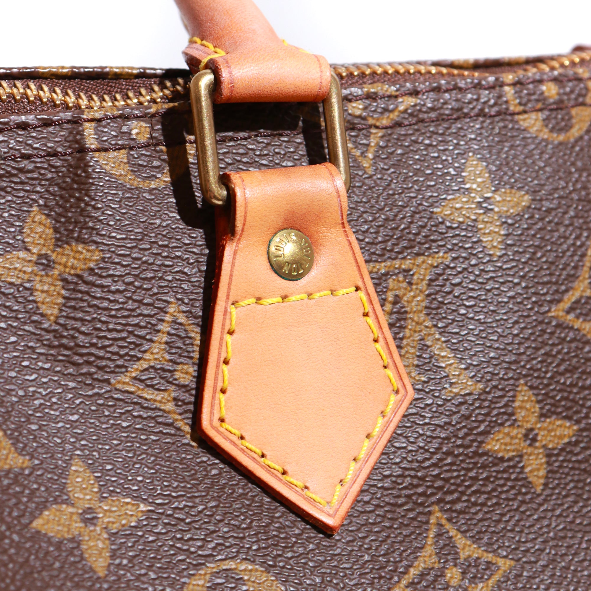 LOUIS VUITTON - Sac à main Speedy 35 en toile monogramme