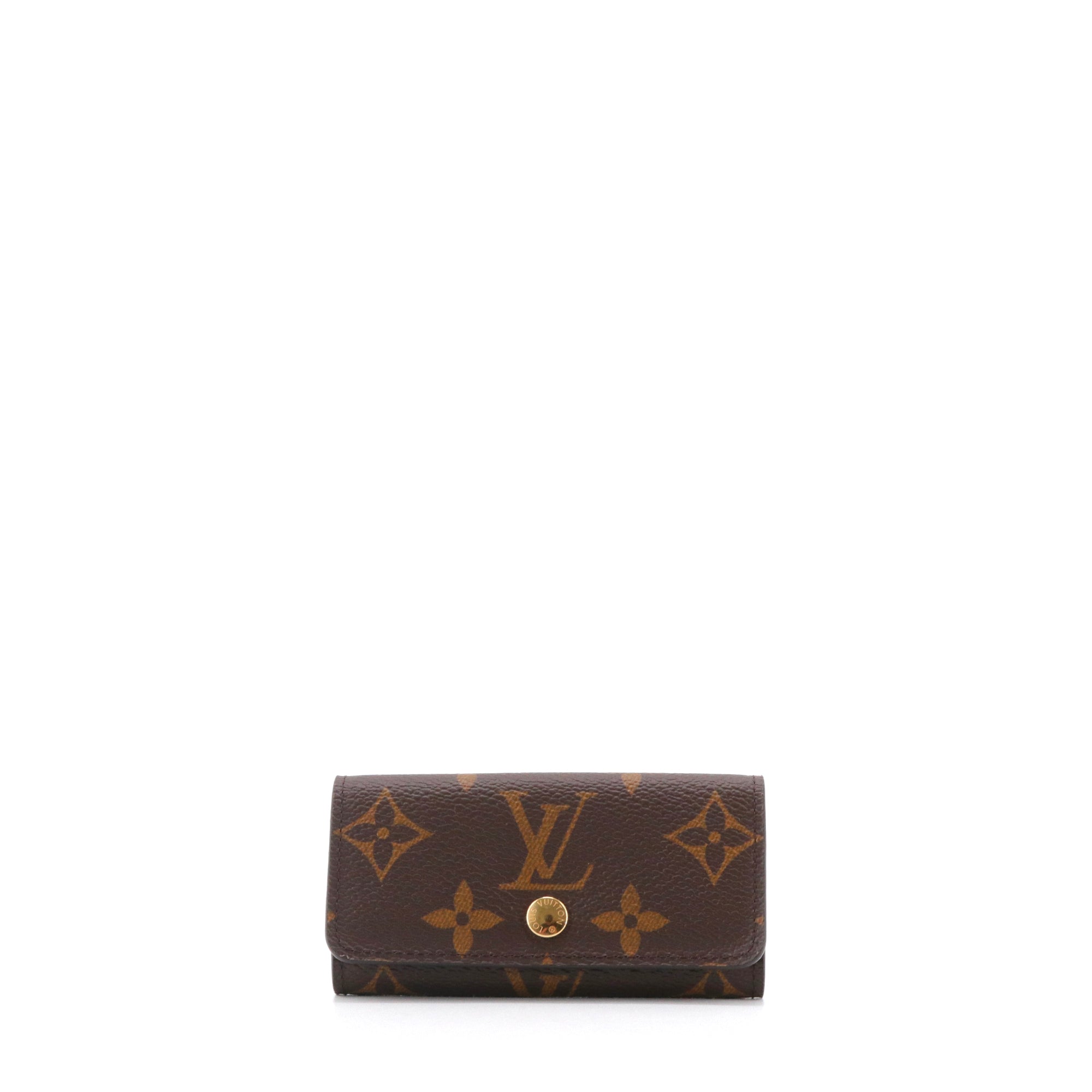 LOUIS VUITTON - Pochette Multiclés Louis Vuitton en toile monogrammée