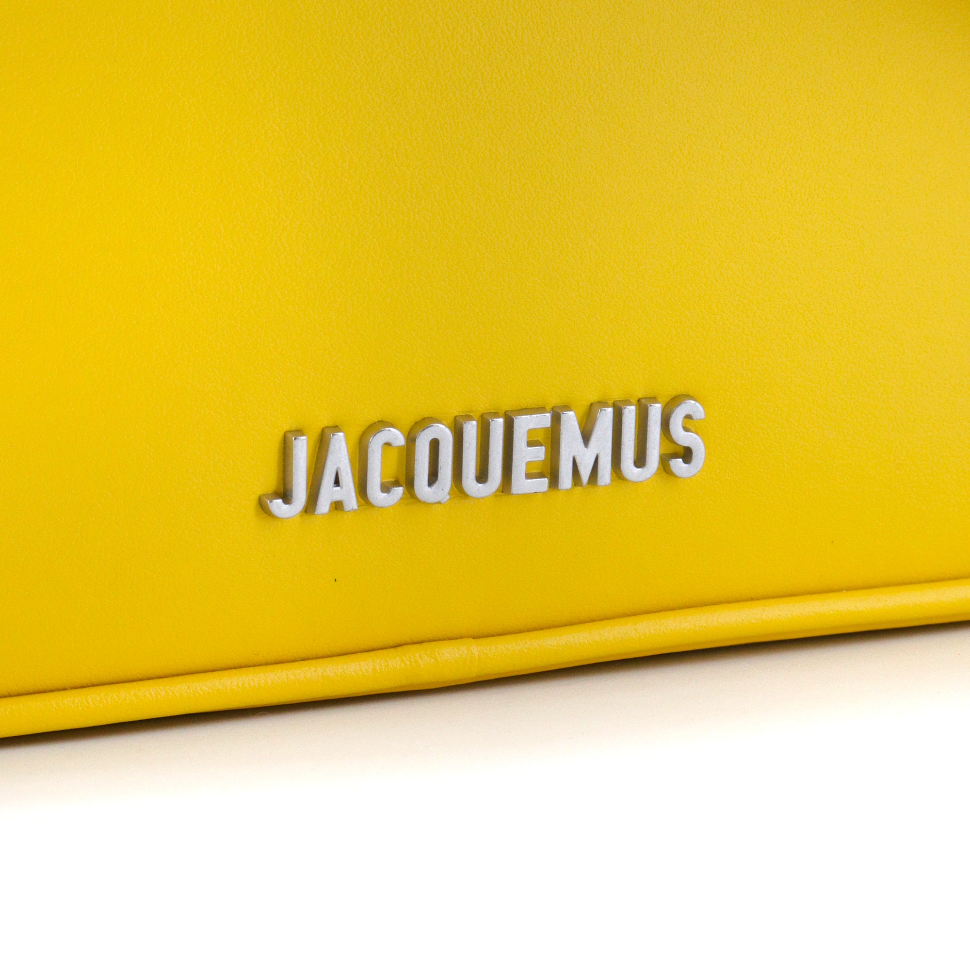JACQUEMUS - Sac à bandoulière Le Baneto Jacquemus en cuir jaune