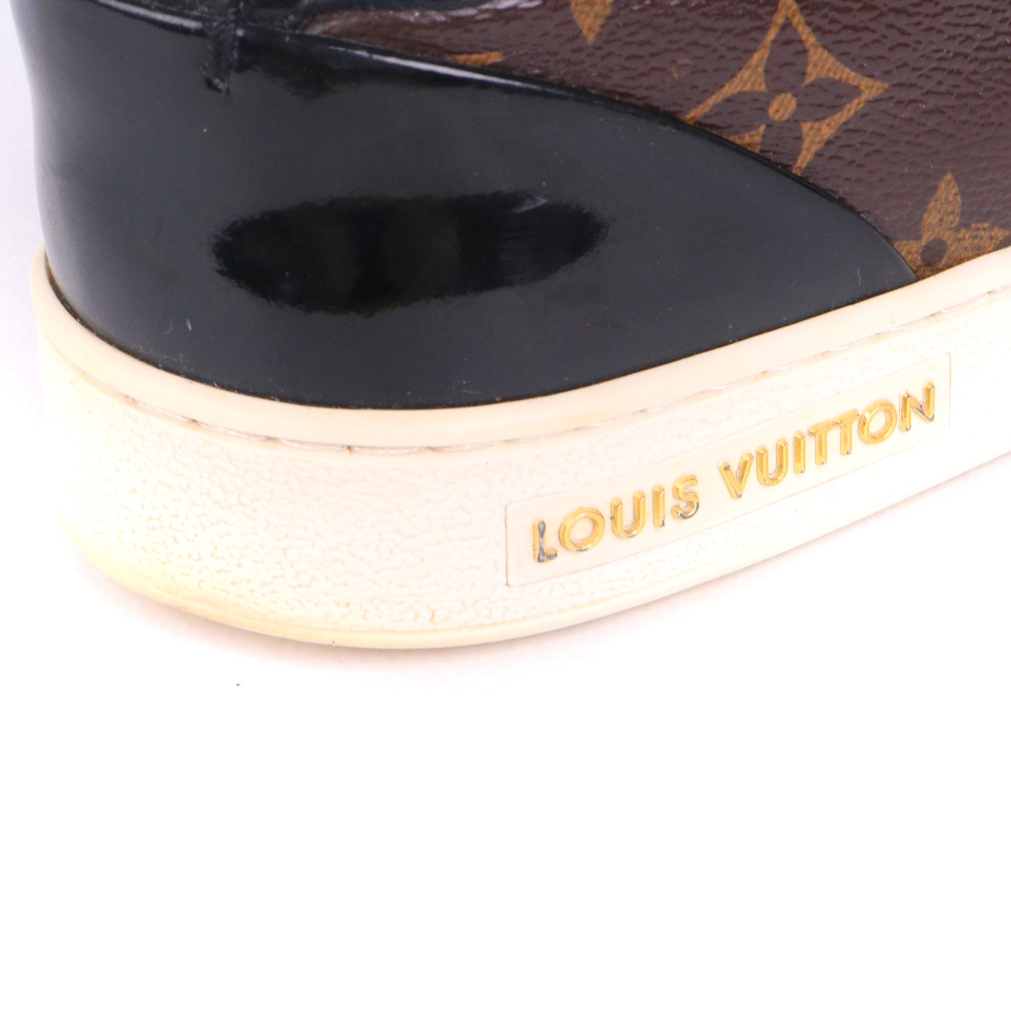 LOUIS VUITTON - Louis Vuitton Fastlane denim sneakers (T43)
