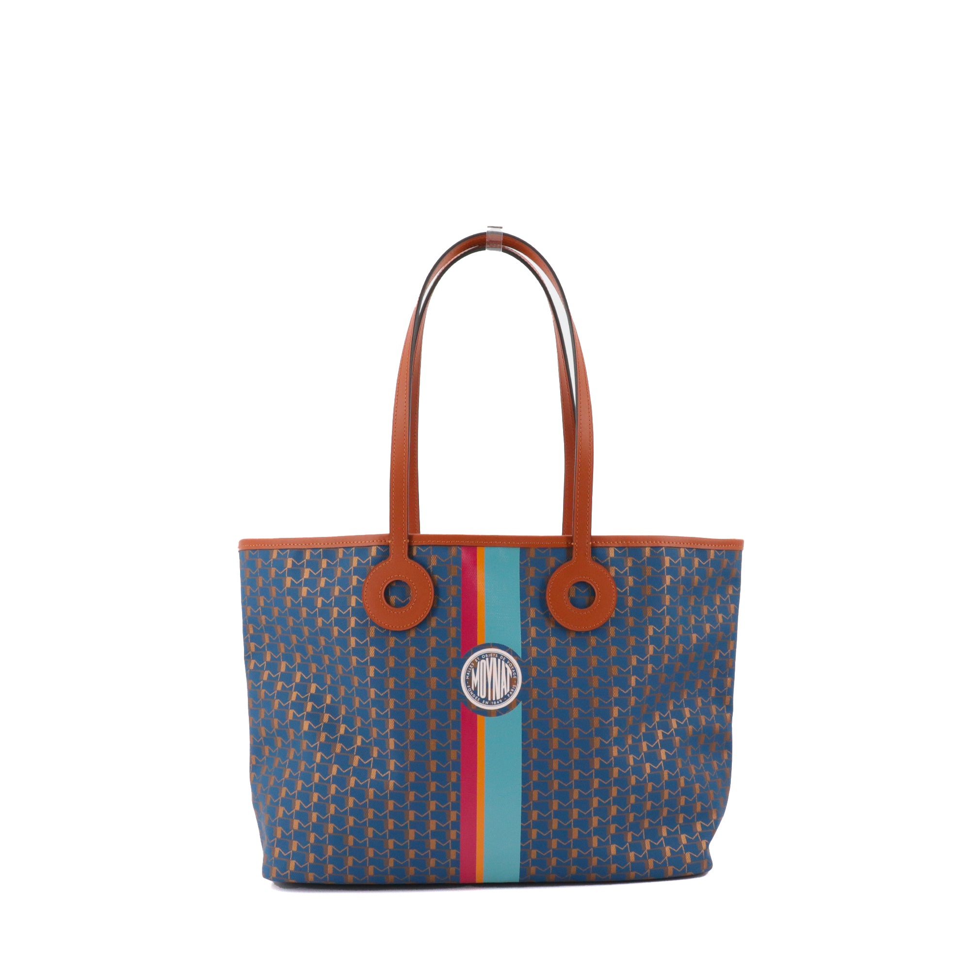 MOYNAT - Sac cabas Oh! Moynat en toile monogrammée