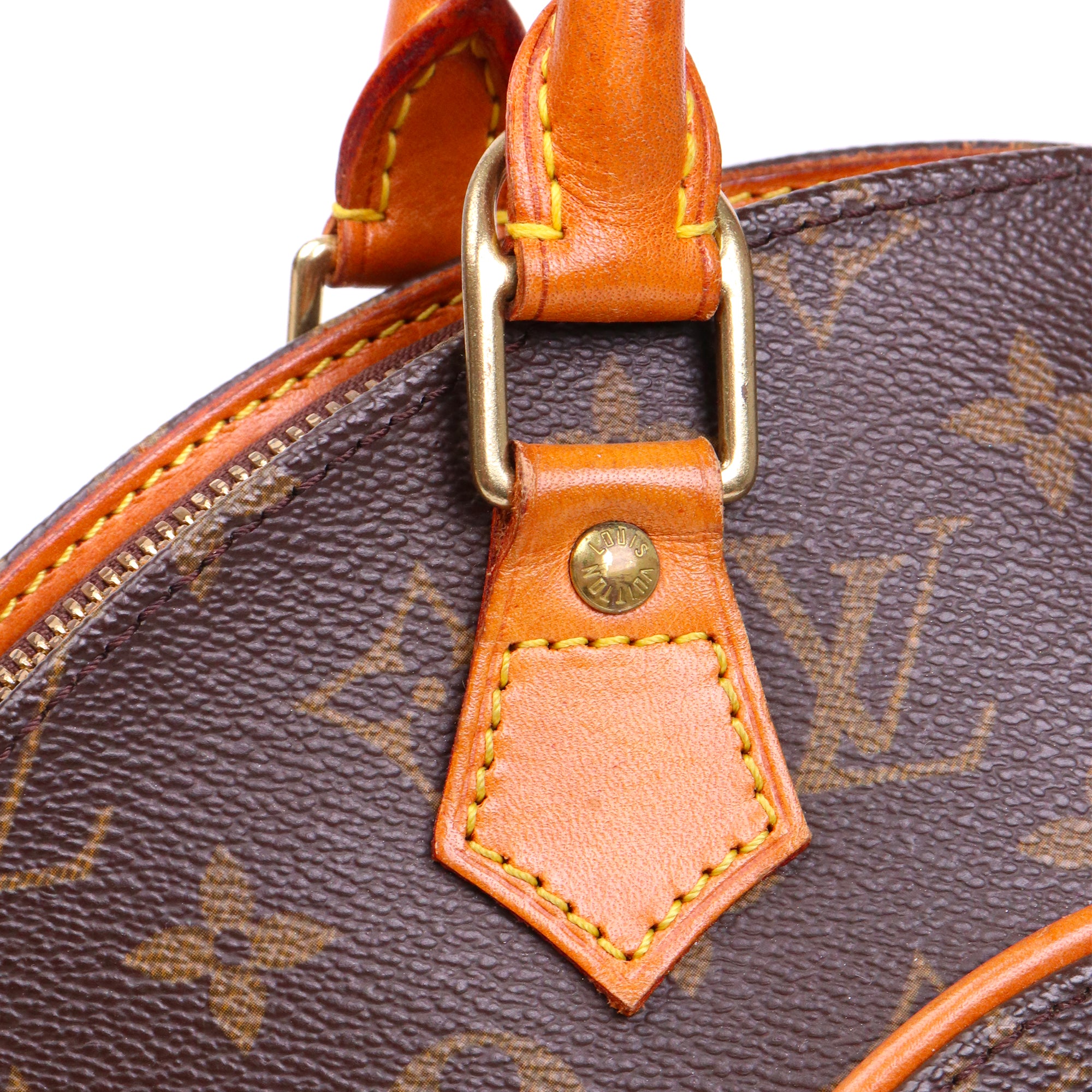 LOUIS VUITTON - Sac à main Ellipse MM Louis Vuitton en toile monogrammée