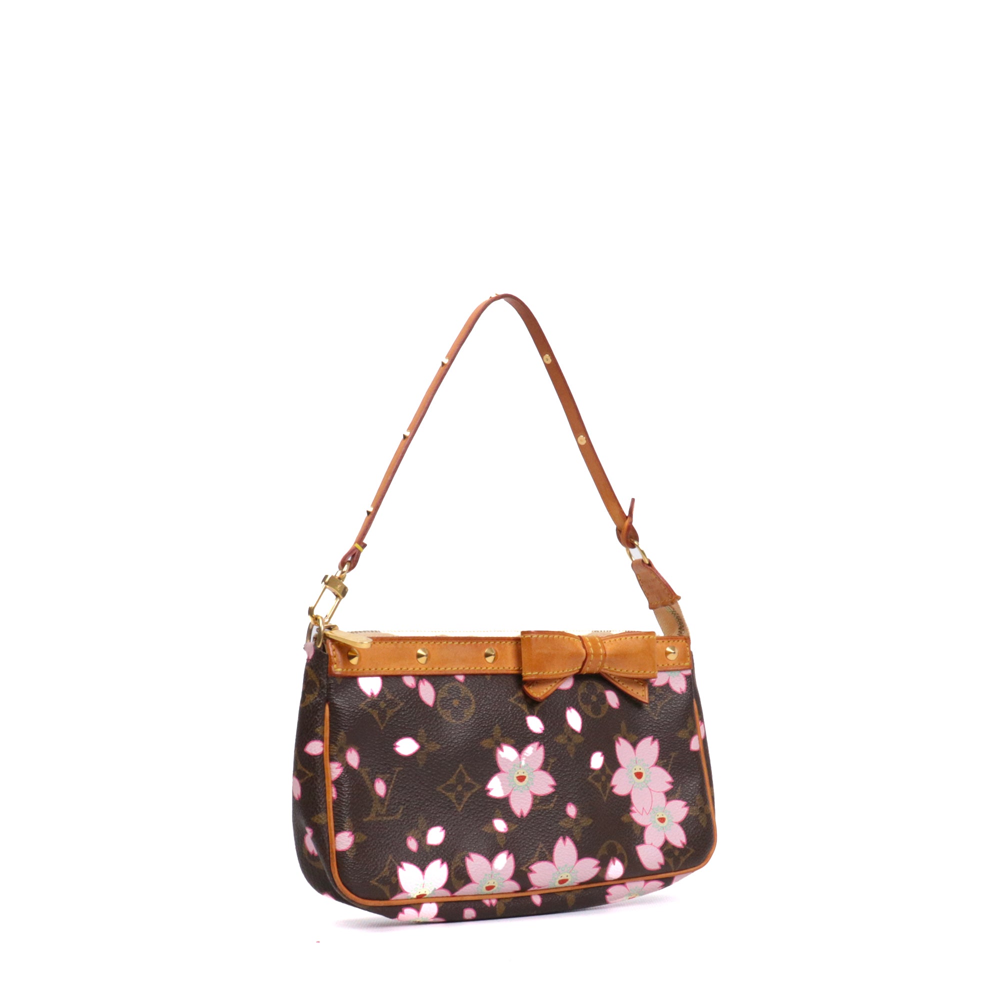 LOUIS VUITTON - Pochette Accessoires Louis Vuitton x Murakami en toile monogrammée Cherry Blossom