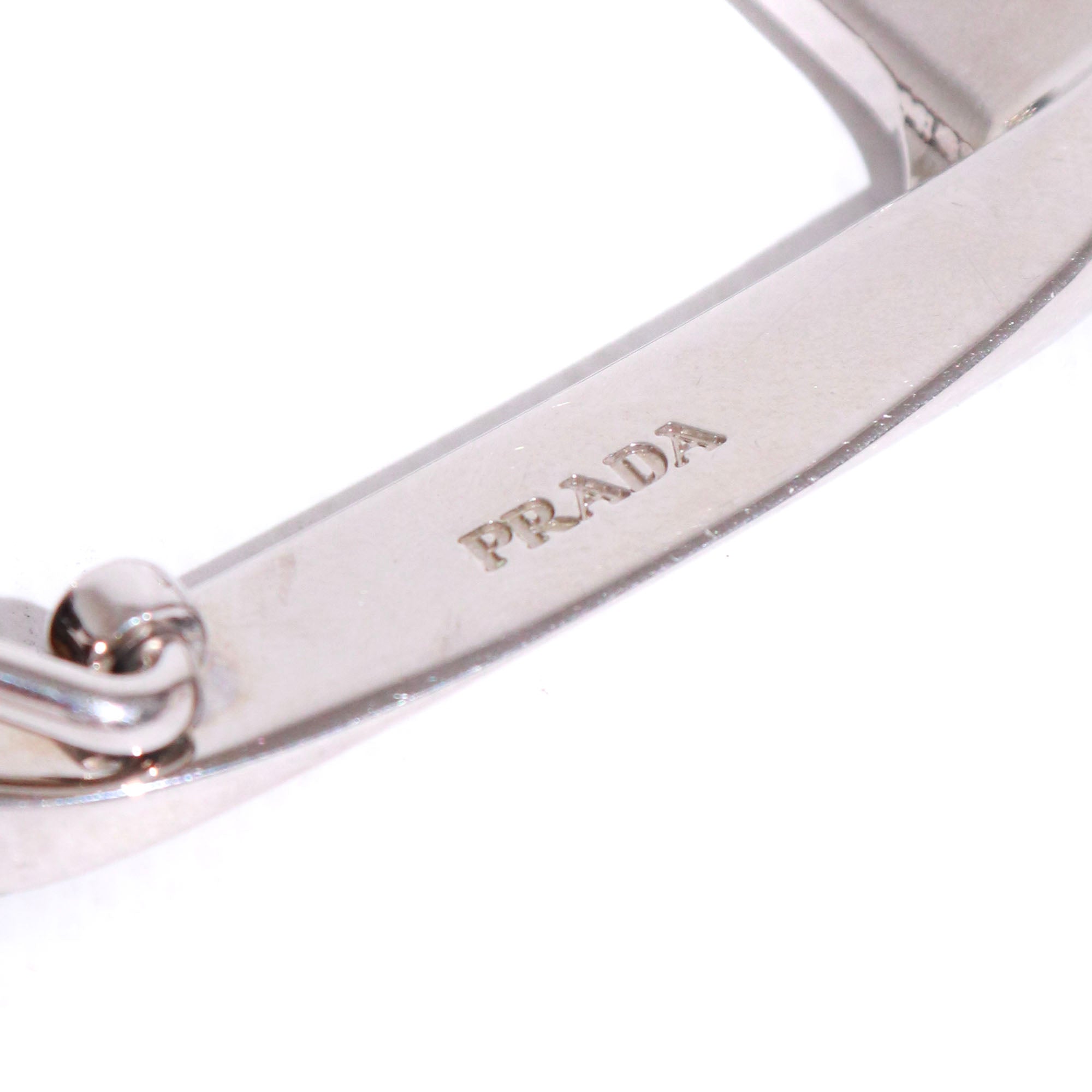 PRADA - Ceinture en python marron vintage (T85)