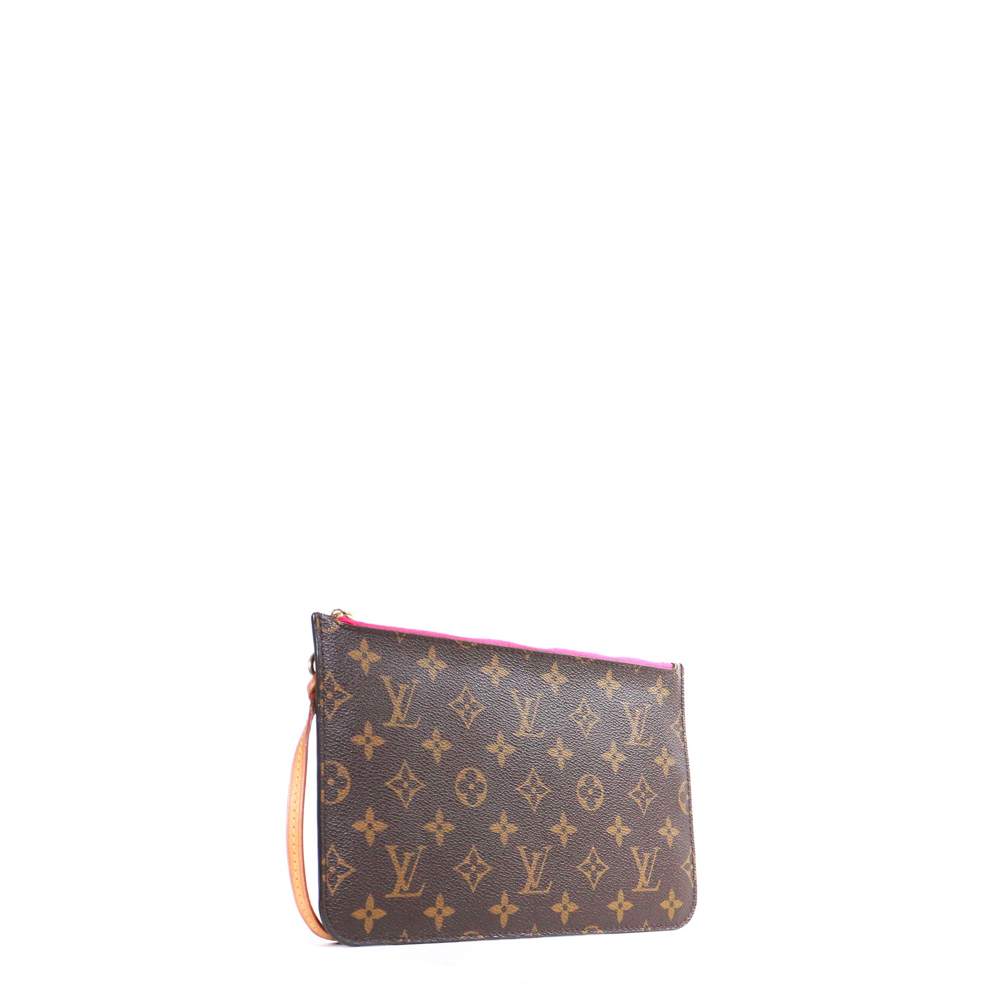 LOUIS VUITTON - Pochette Neverfull Louis Vuitton en toile monogrammée