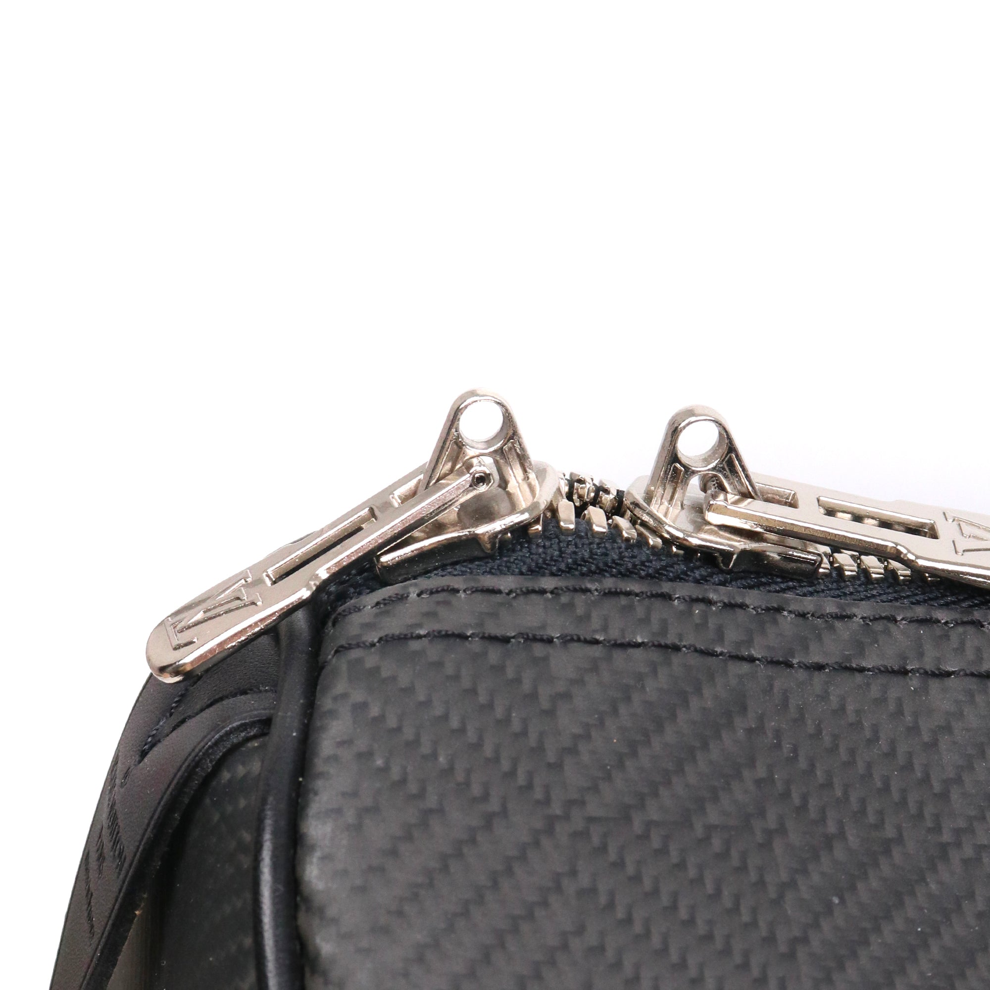 LOUIS VUITTON - Sac de voyage Keepall 45 Louis Vuitton en toile damier carbone
