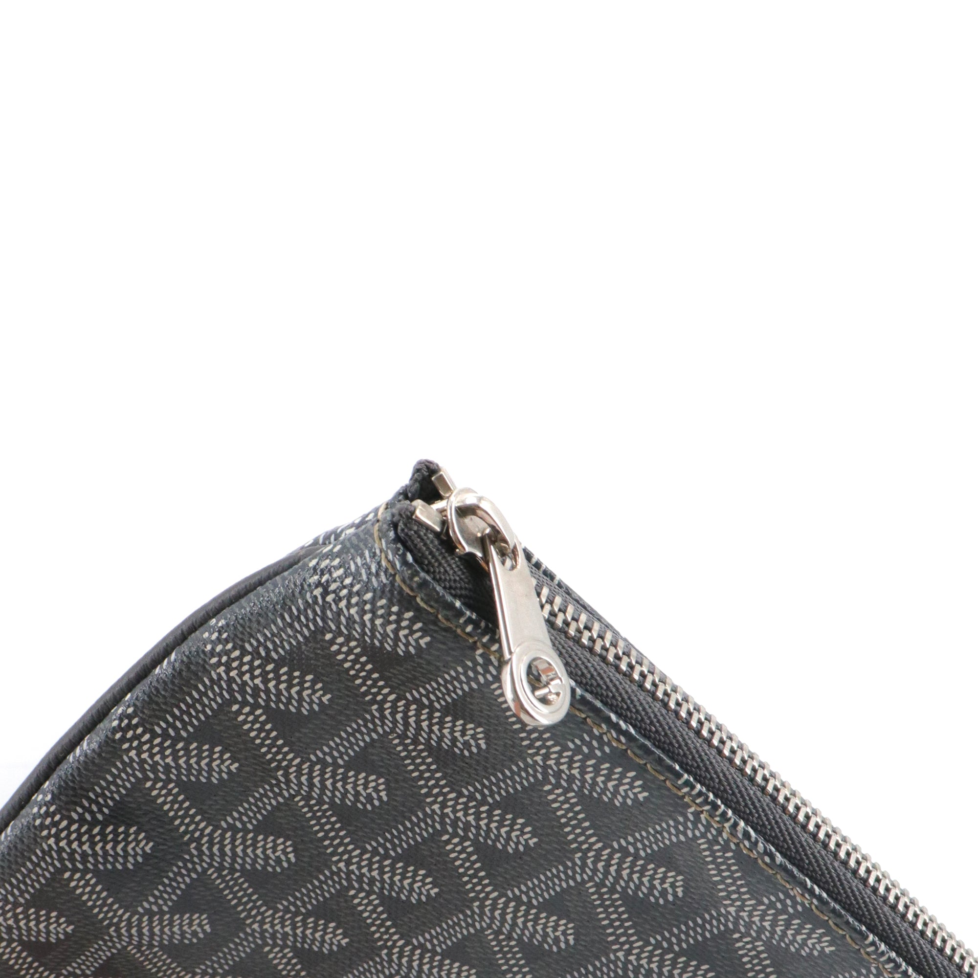 GOYARD - Pochette Sénat MM Goyard en toile goyardine grise