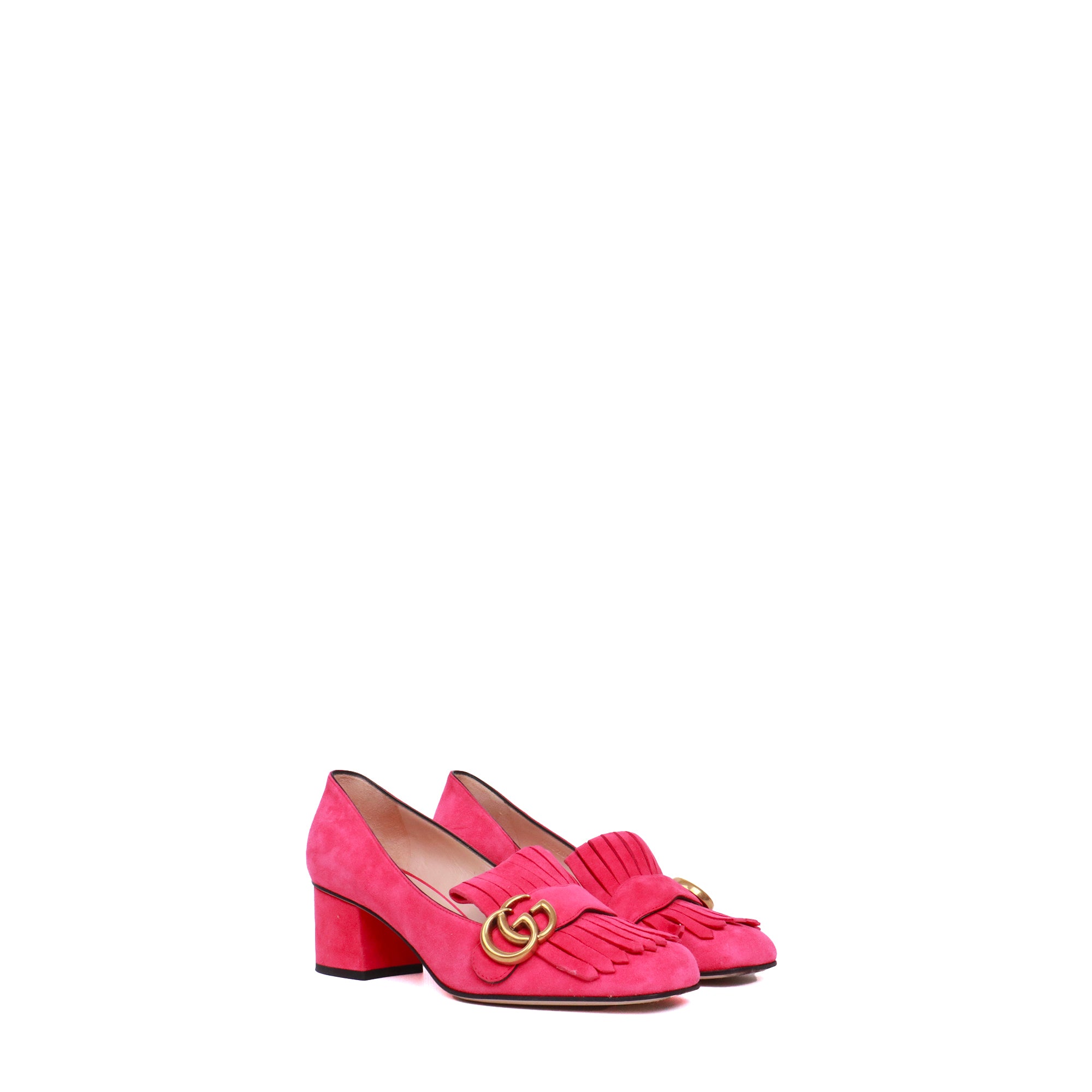 GUCCI - Black leather pumps (T37)