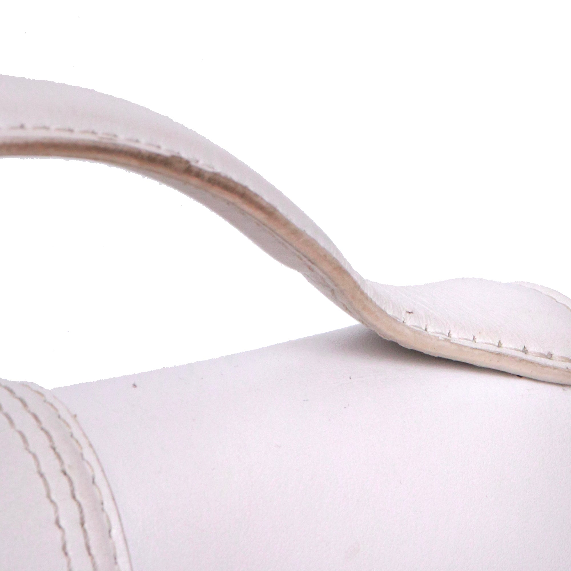JACQUEMUS - Sac à bandoulière Le Grand Bambino Jacquemus en cuir blanc