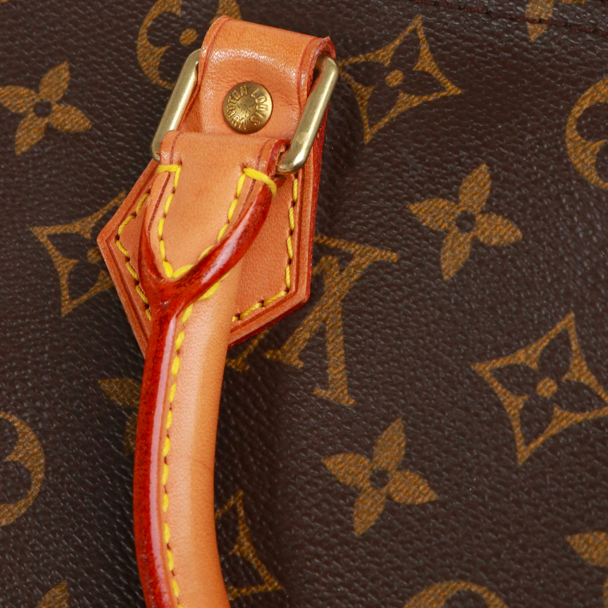 LOUIS VUITTON - Sac à main Speedy 30 Louis Vuitton en toile monogramme