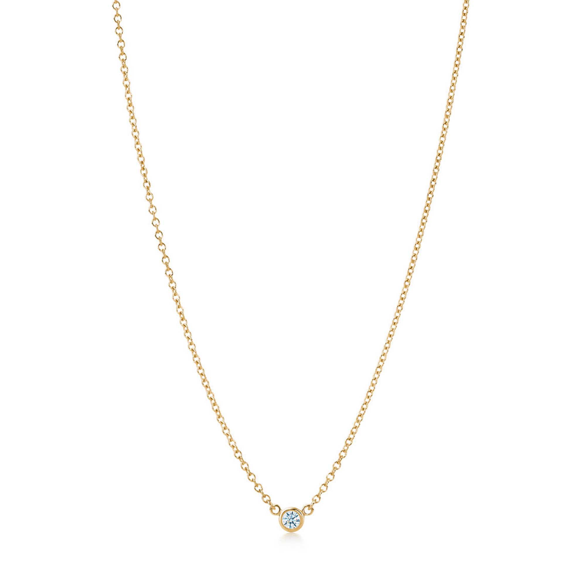 TIFFANY & CO - Collier Diamonds by the Yard Tiffany & Co en or jaune