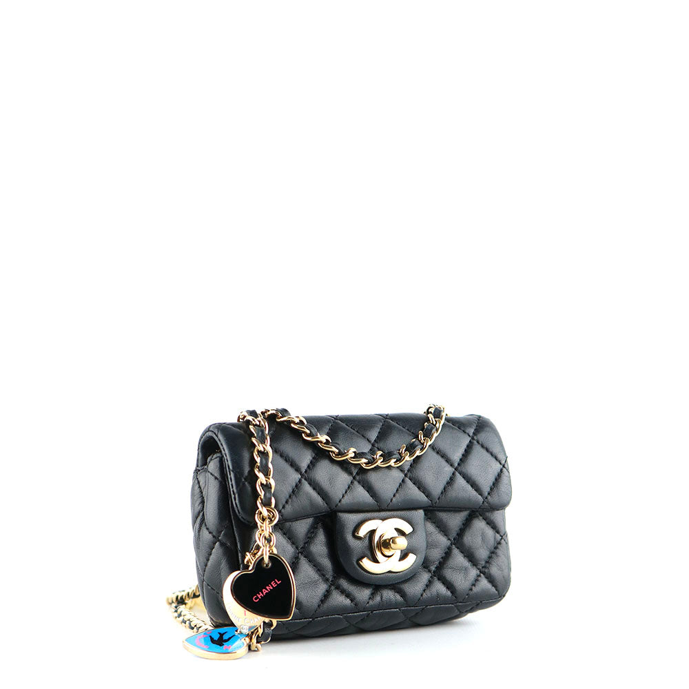 CHANEL - Sac à main Timeless mini édition limitée Valentine's Day