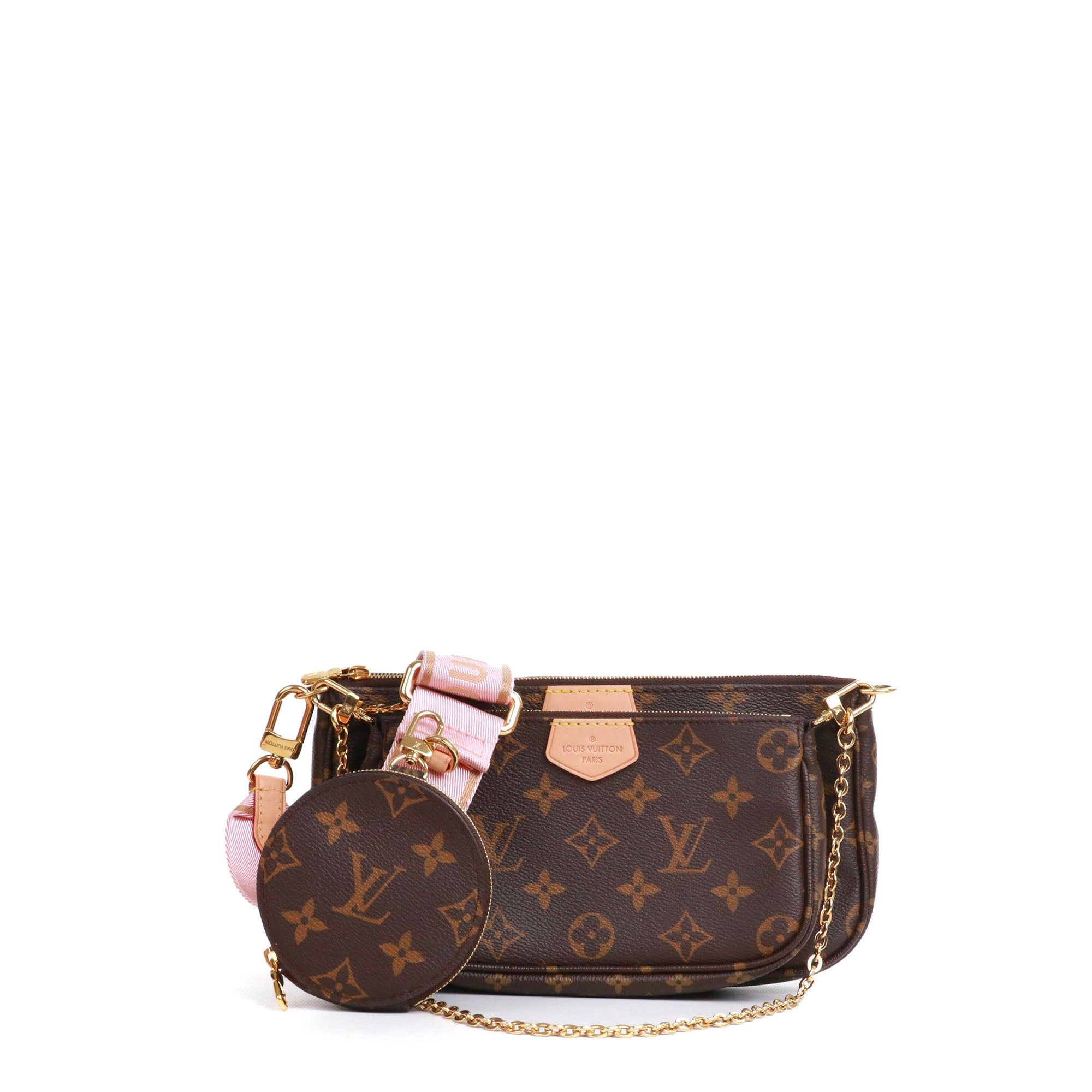 LOUIS VUITTON - Sac à bandoulière Multi Pochette Accessoires Louis Vuitton en toile monogramme