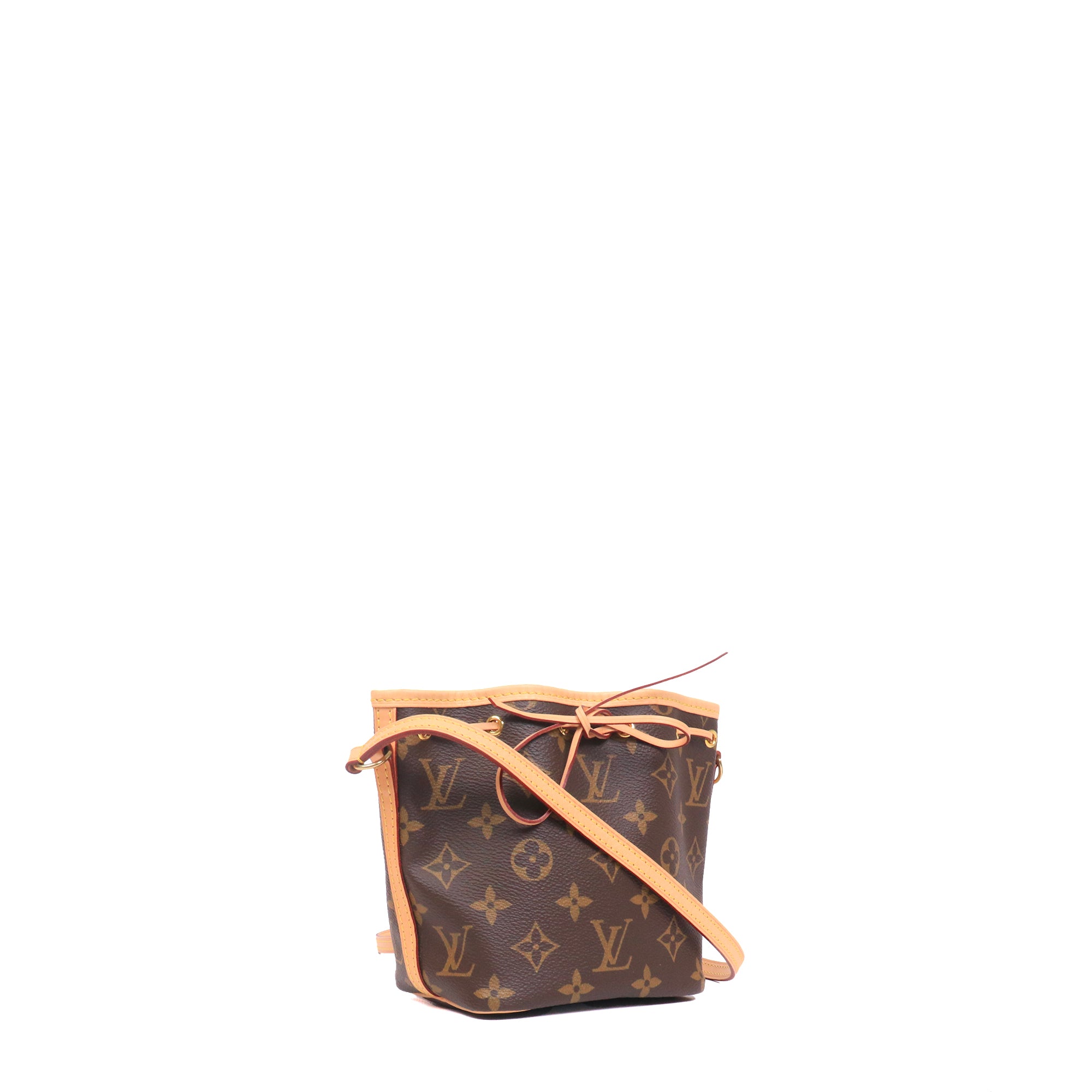 LOUIS VUITTON - Sac à bandoulière Noé mini Louis Vuitton en toile monogrammée