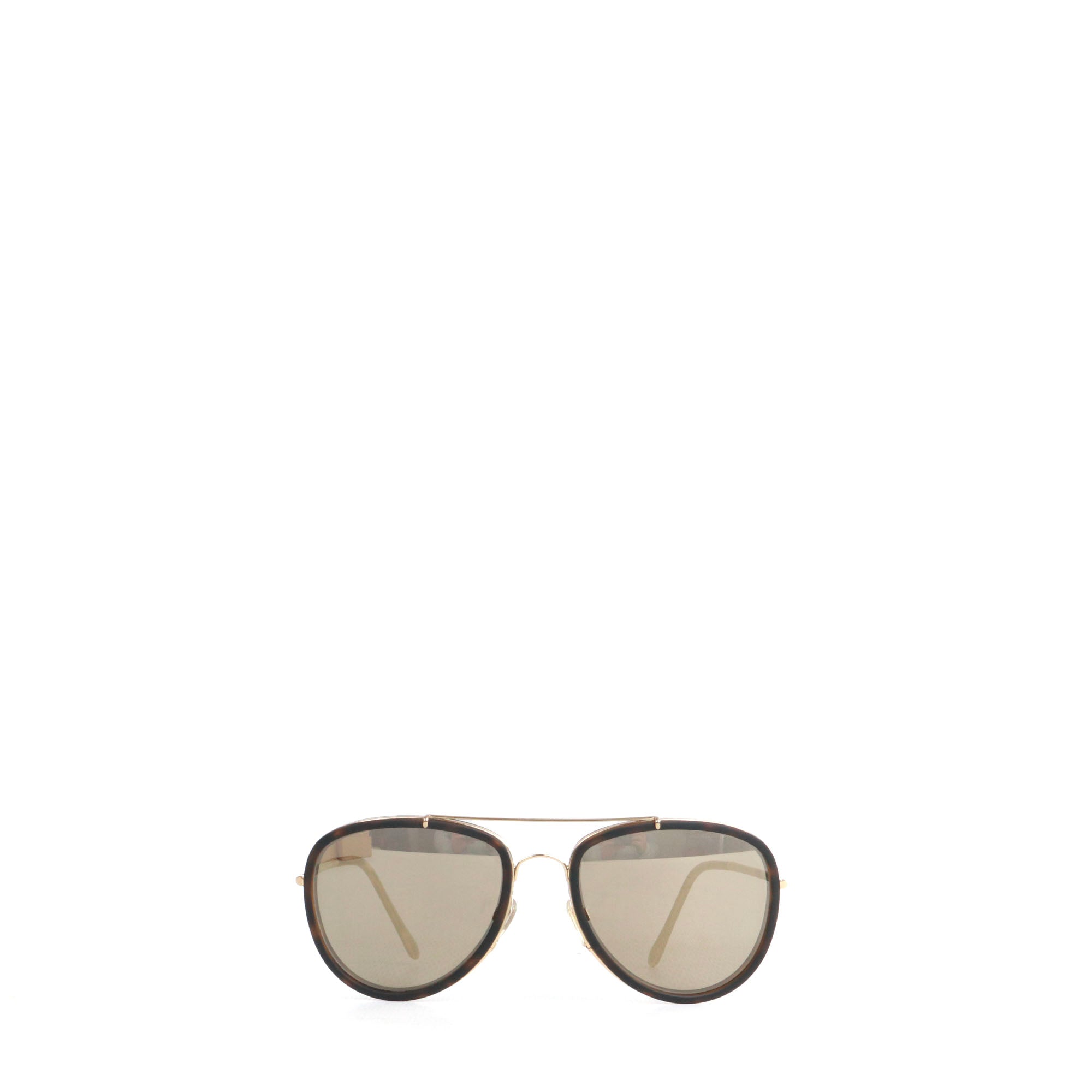 BURBERRY - Lunettes de soleil Aviateur Burberry à motif Check