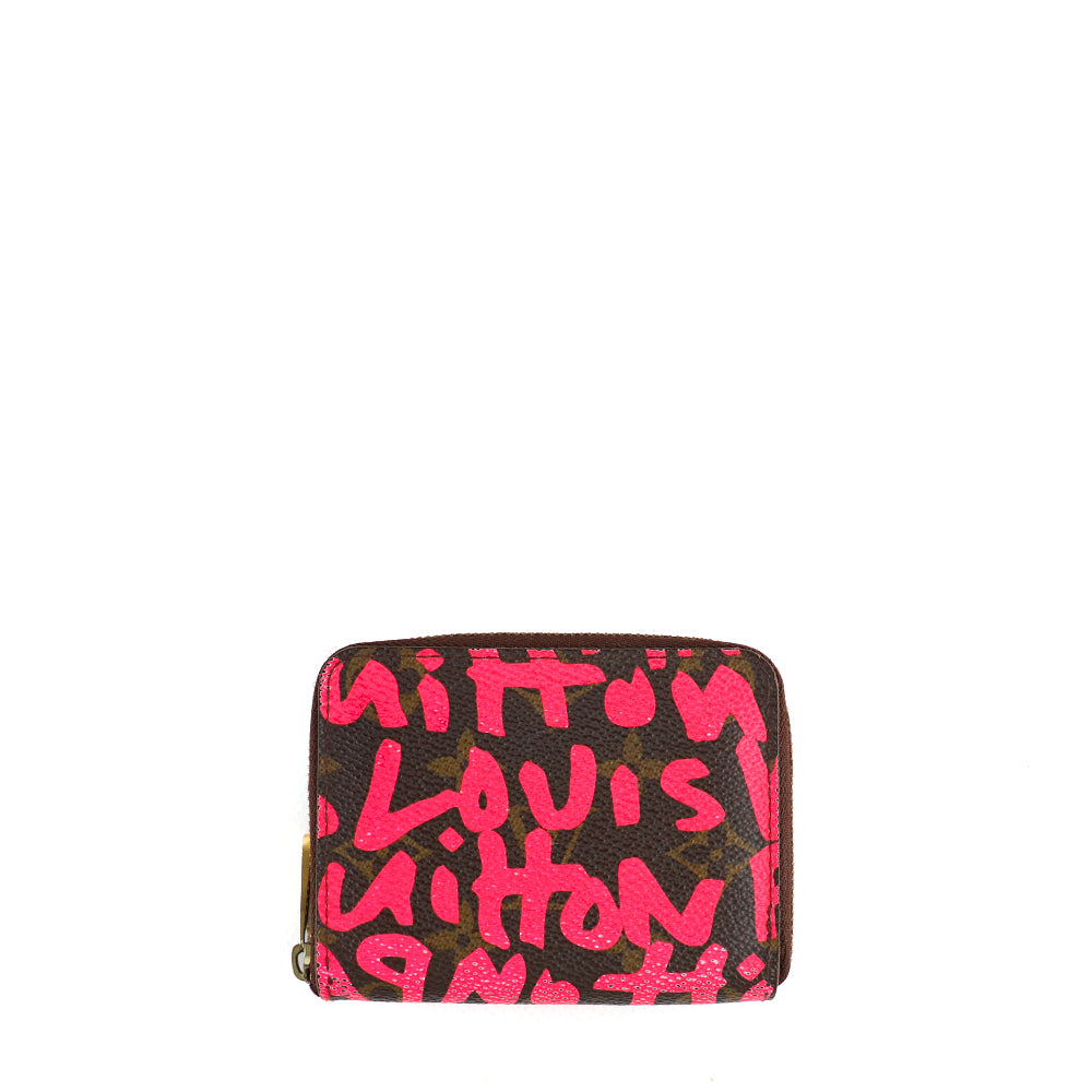 LOUIS VUITTON - Portefeuille Zippy LV x Stephen Sprouse édition limitée