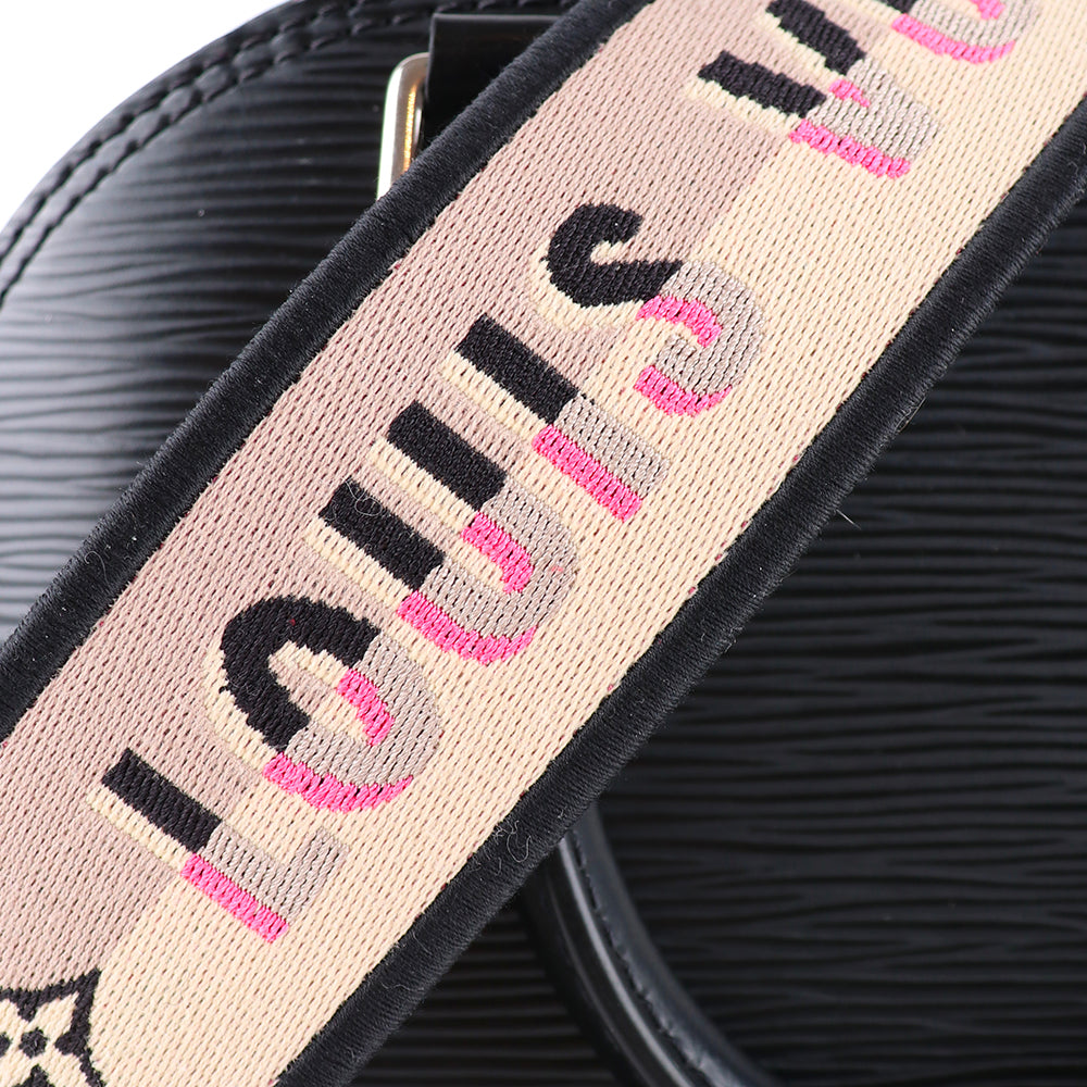 LOUIS VUITTON - Sac à bandoulière Alma BB en cuir épi noir