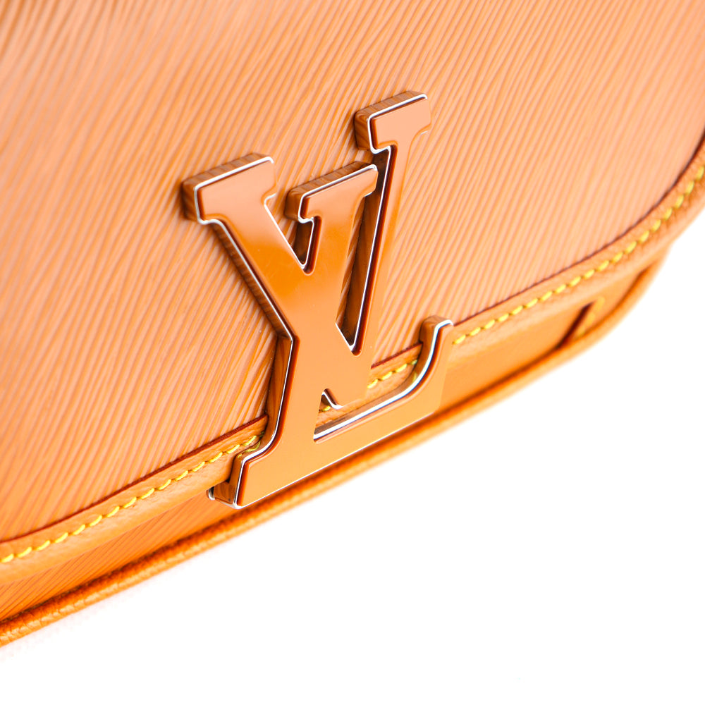 LOUIS VUITTON - Sac à bandoulière Buci en cuir épi marron