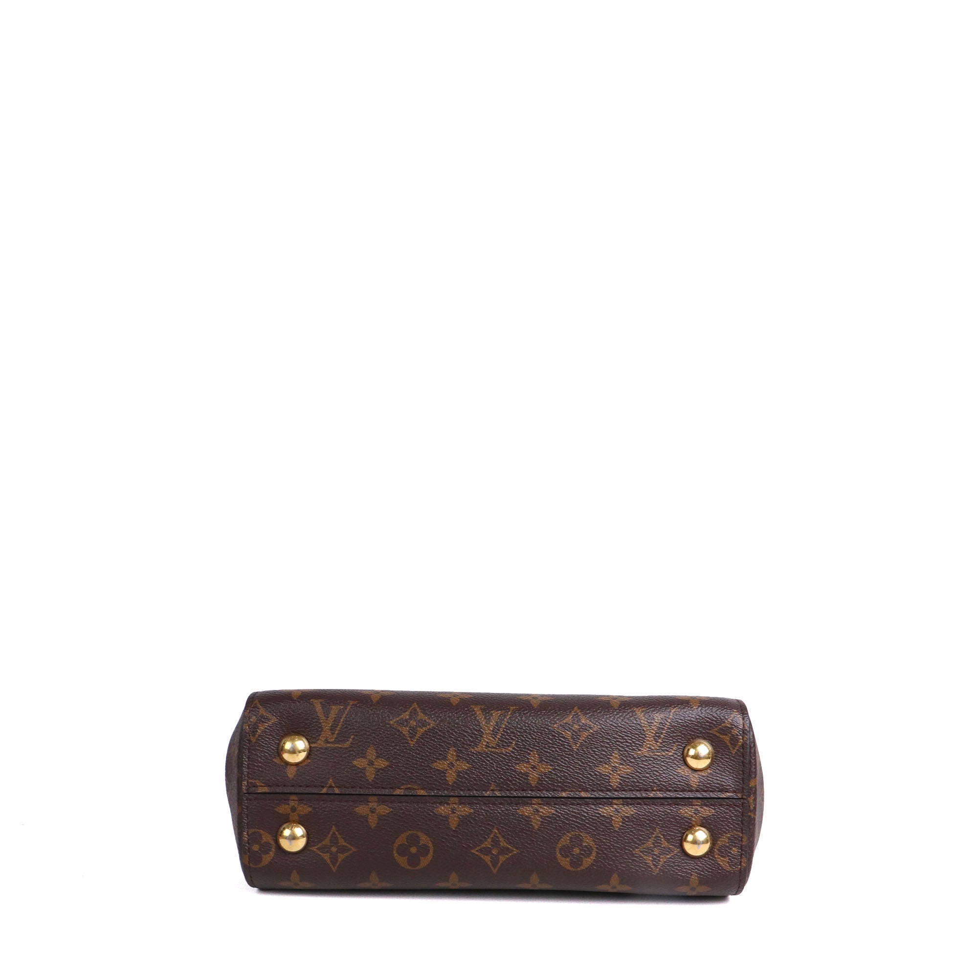 LOUIS VUITTON - Sac à main Cluny BB Louis Vuitton en toile monogrammée marron