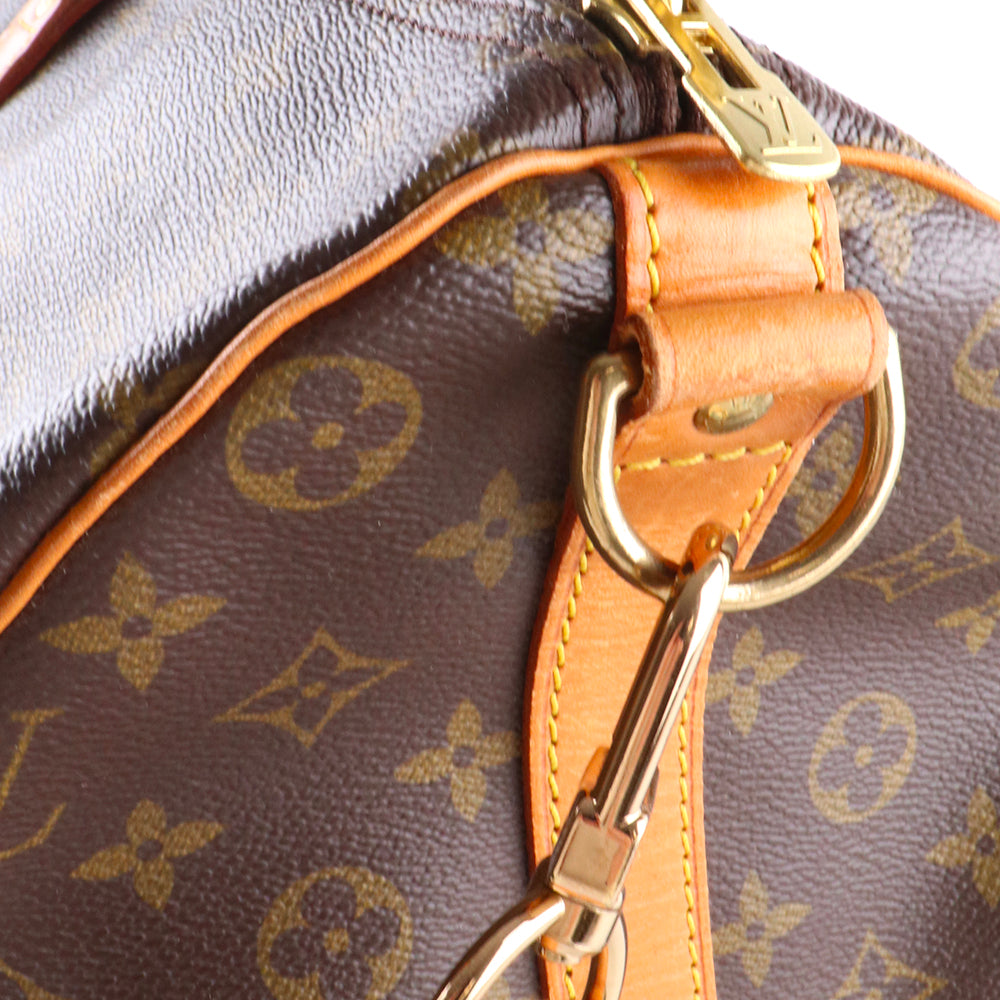 LOUIS VUITTON - Sac de voyage Keepall 50 avec bandoulière en toile monogrammée vintage