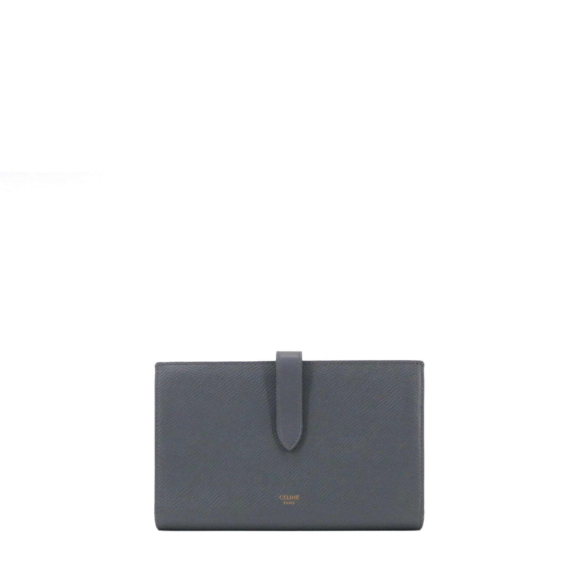 CELINE - Large wallet in grained calfskin