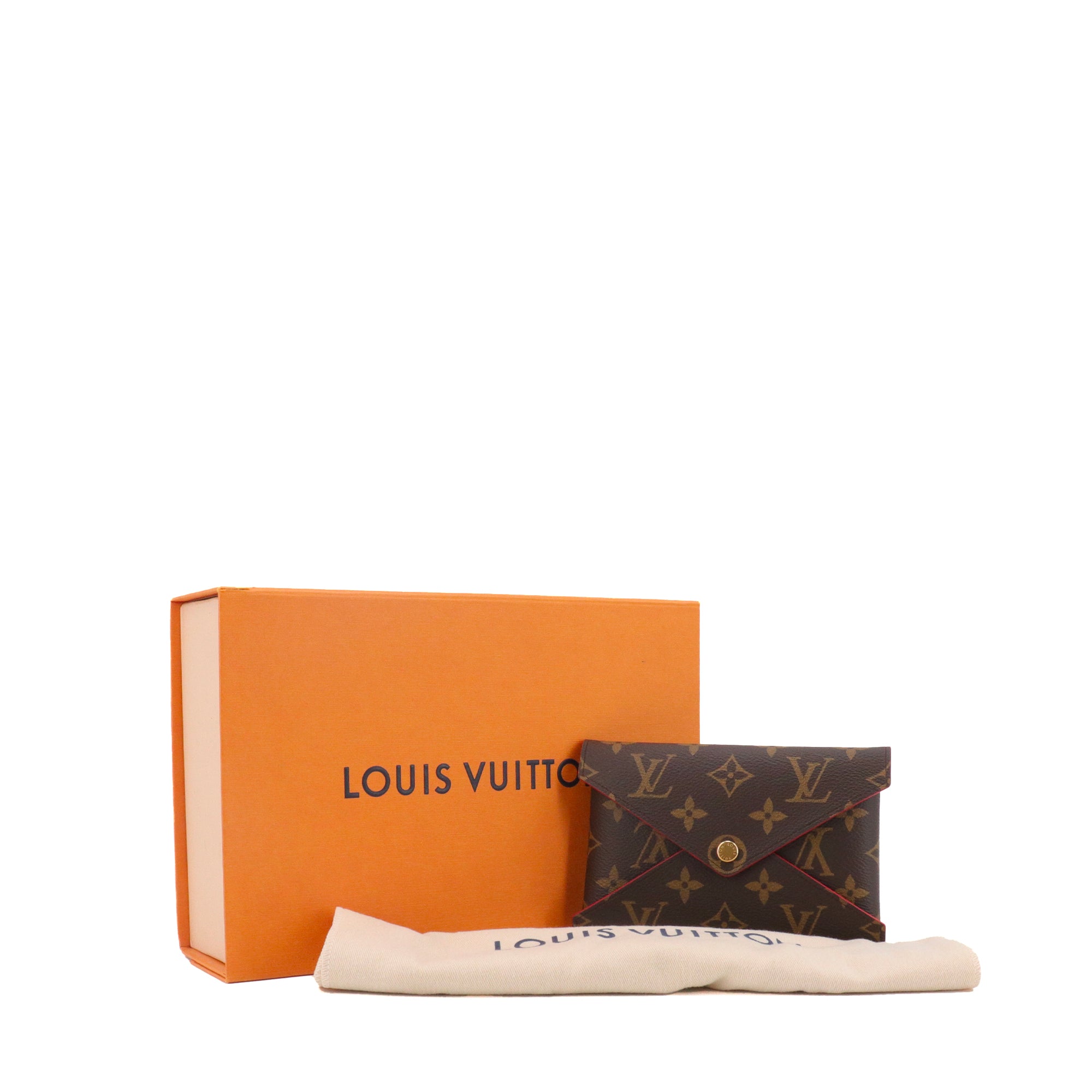 LOUIS VUITTON - Pochette Kirigami MM Louis Vuitton en toile monogrammée
