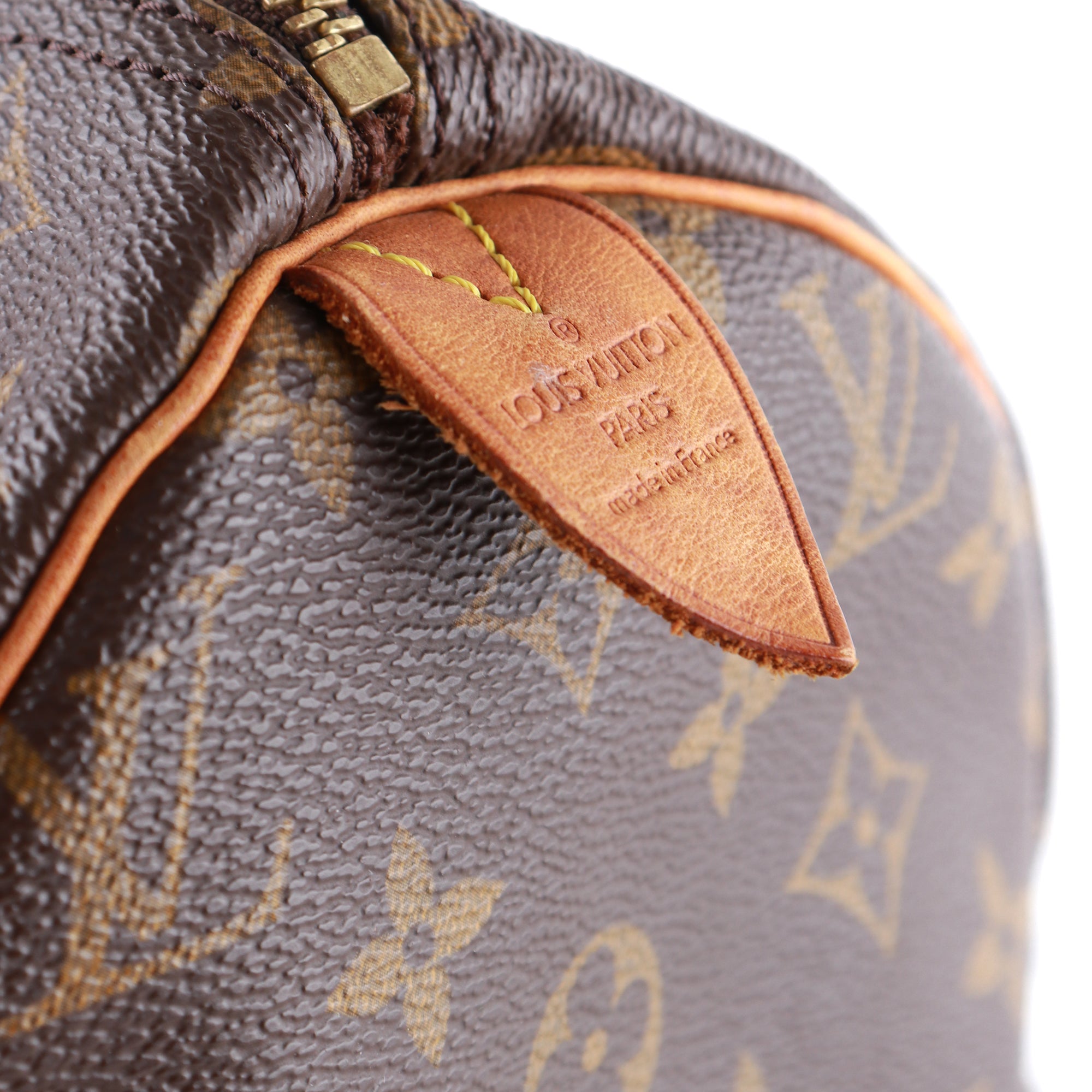 LOUIS VUITTON - Sac à main Speedy 30 en toile monogramme