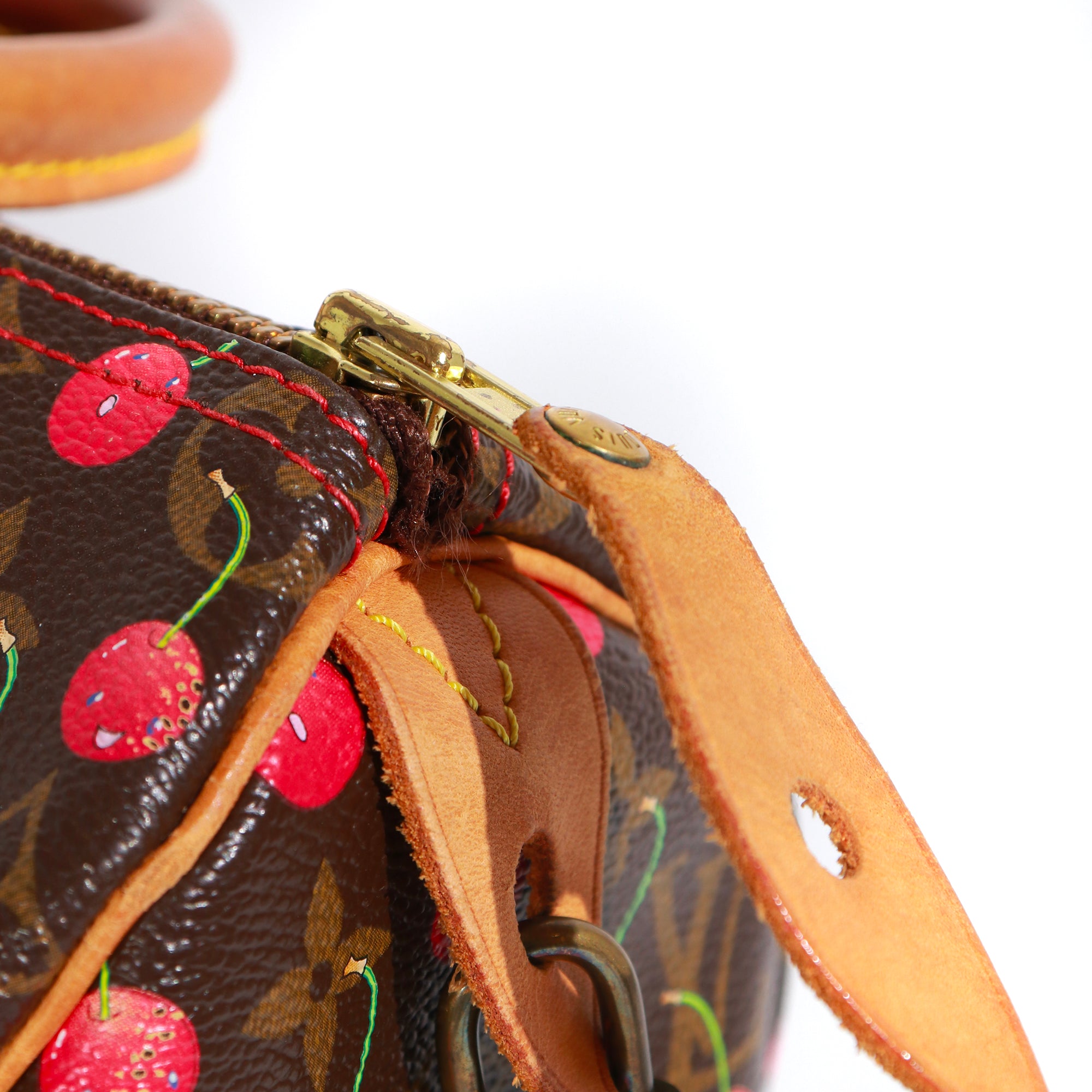 LOUIS VUITTON - Sac à main Speedy 25 en toile monogramme Murakami Cerises