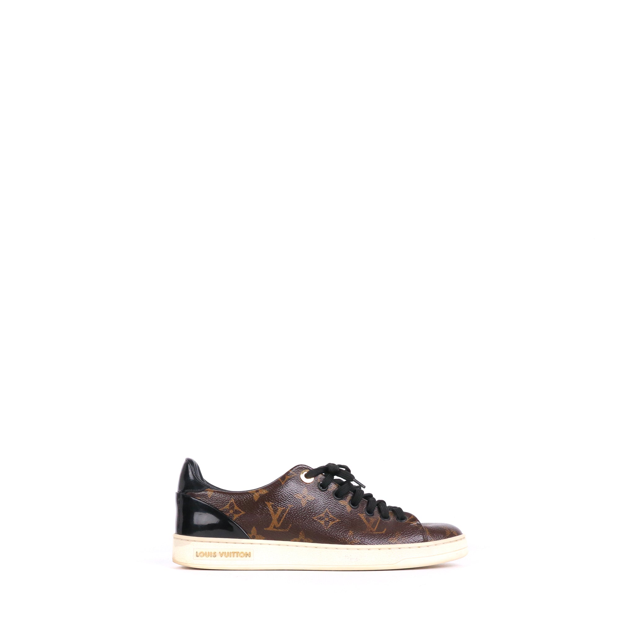 LOUIS VUITTON - Sneakers Frontrow Louis Vuitton en toile monogrammée (T37.5)