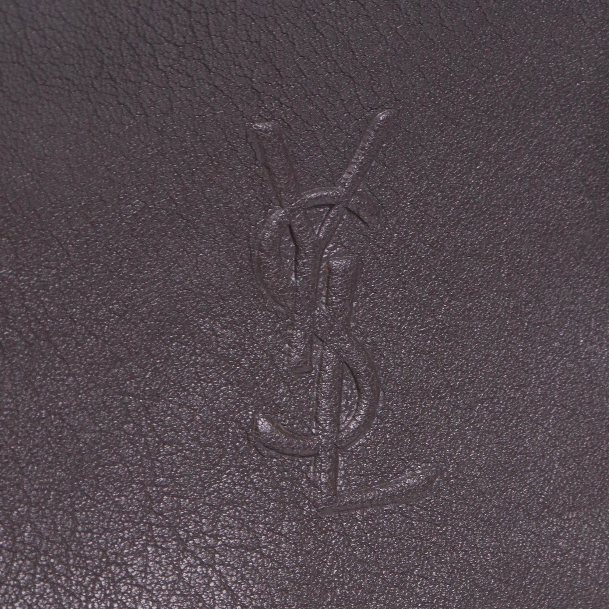 SAINT LAURENT - Sac ceinture Lou Caméra Saint Laurent en cuir lisse gris