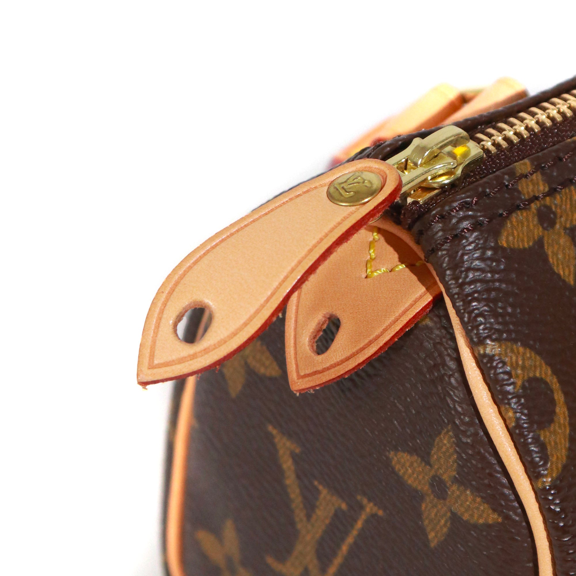 LOUIS VUITTON - Sac à main Nano Speedy en toile monogramme