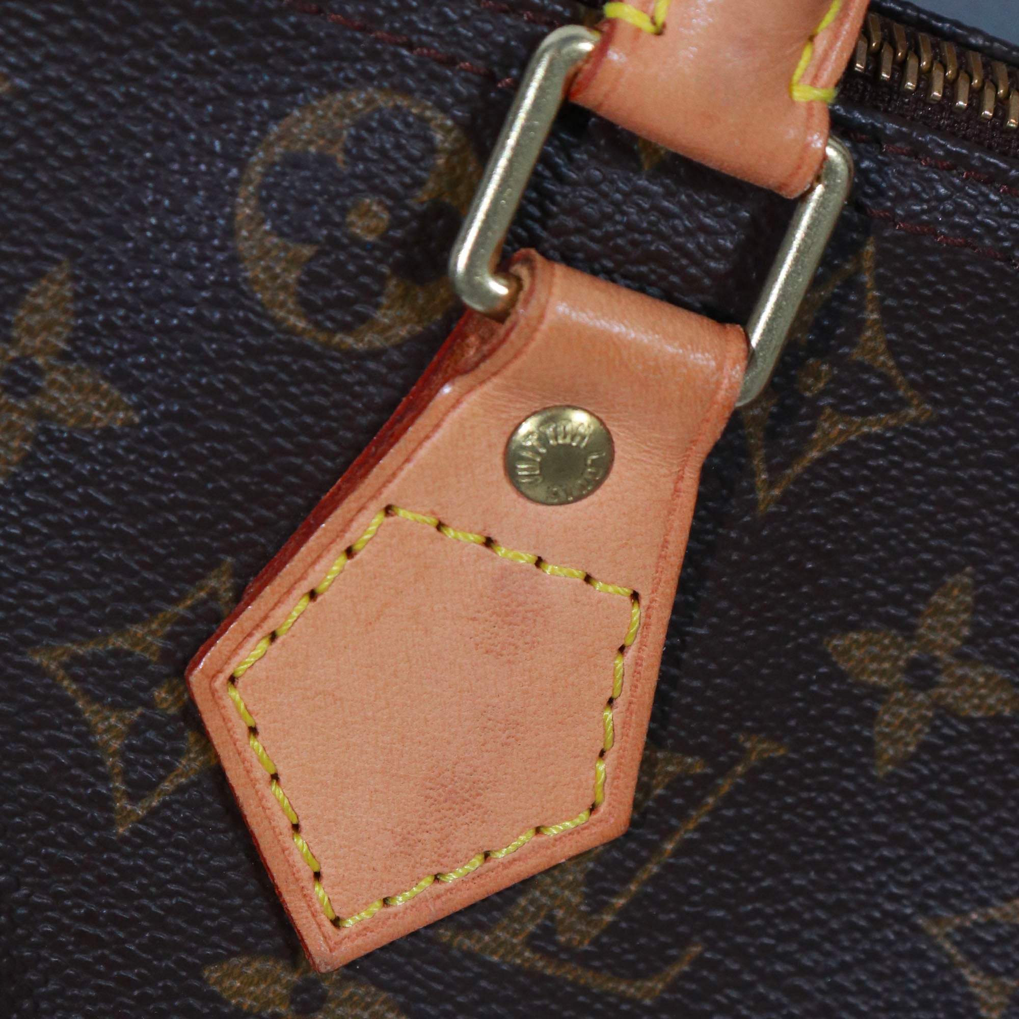 LOUIS VUITTON - Sac à main Speedy 30 en toile monogramme