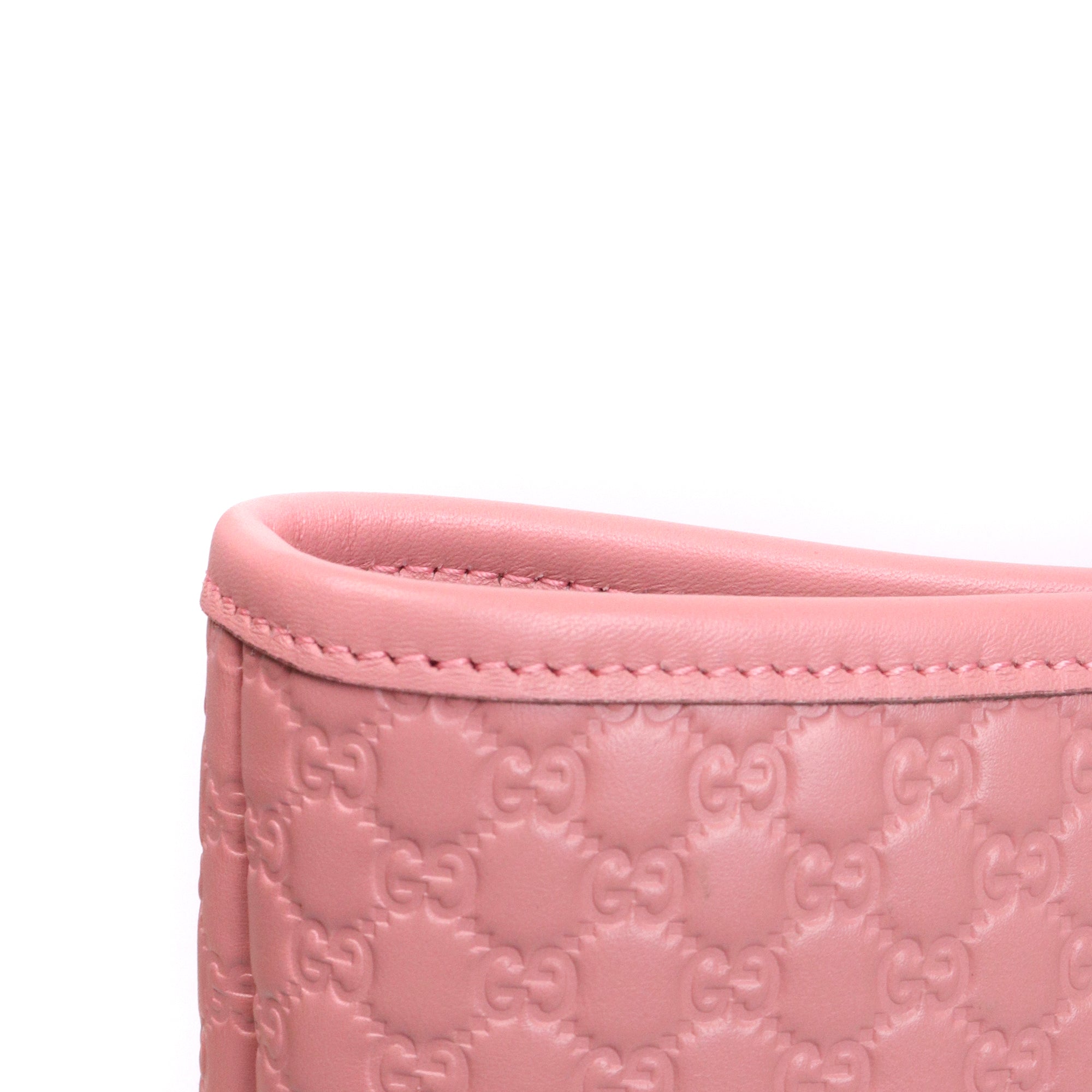 GUCCI - Sac cabas Joy Gucci en cuir embossé rose