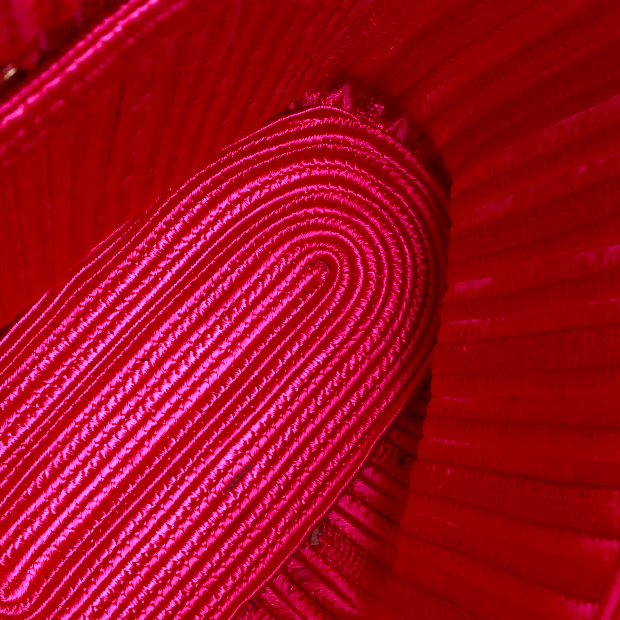 SAINT LAURENT - Sac à main Yves Saint Laurent vintage en soie et coton