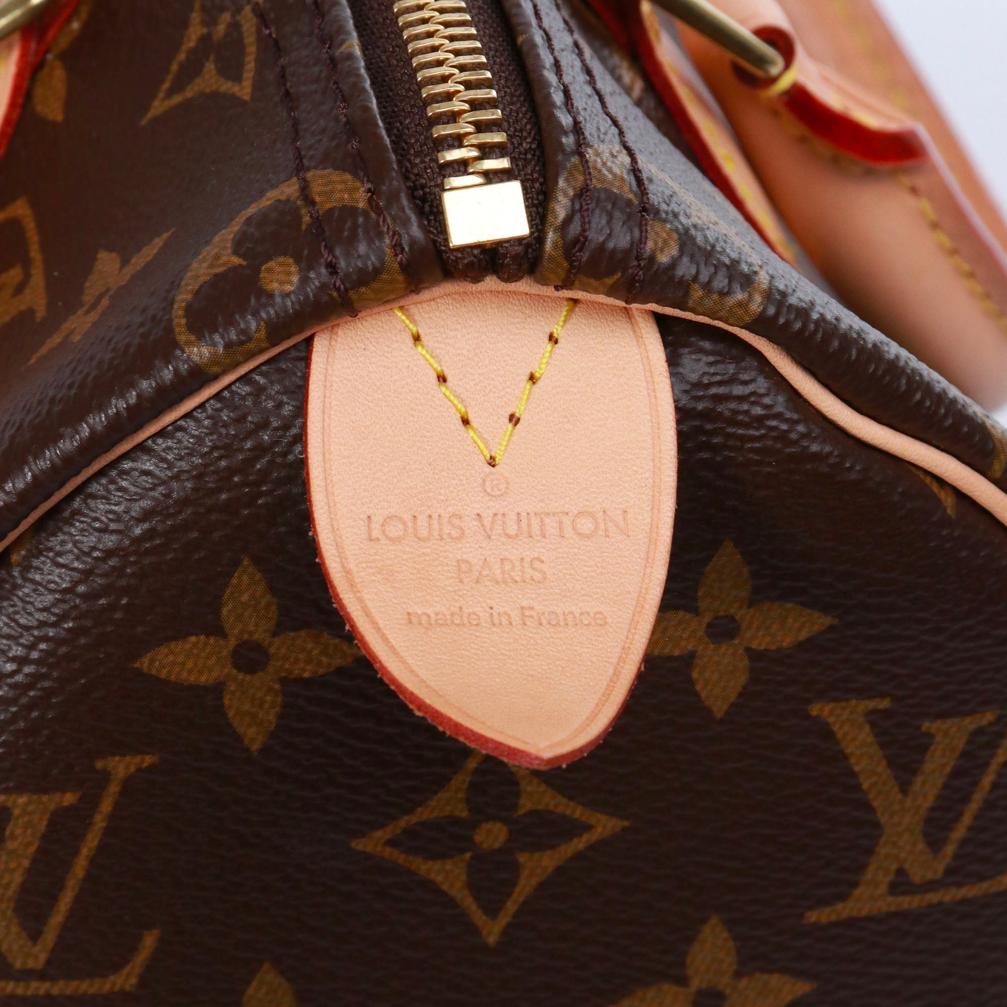 LOUIS VUITTON - Sac à main Speedy 25 Louis Vuitton en toile monogramme